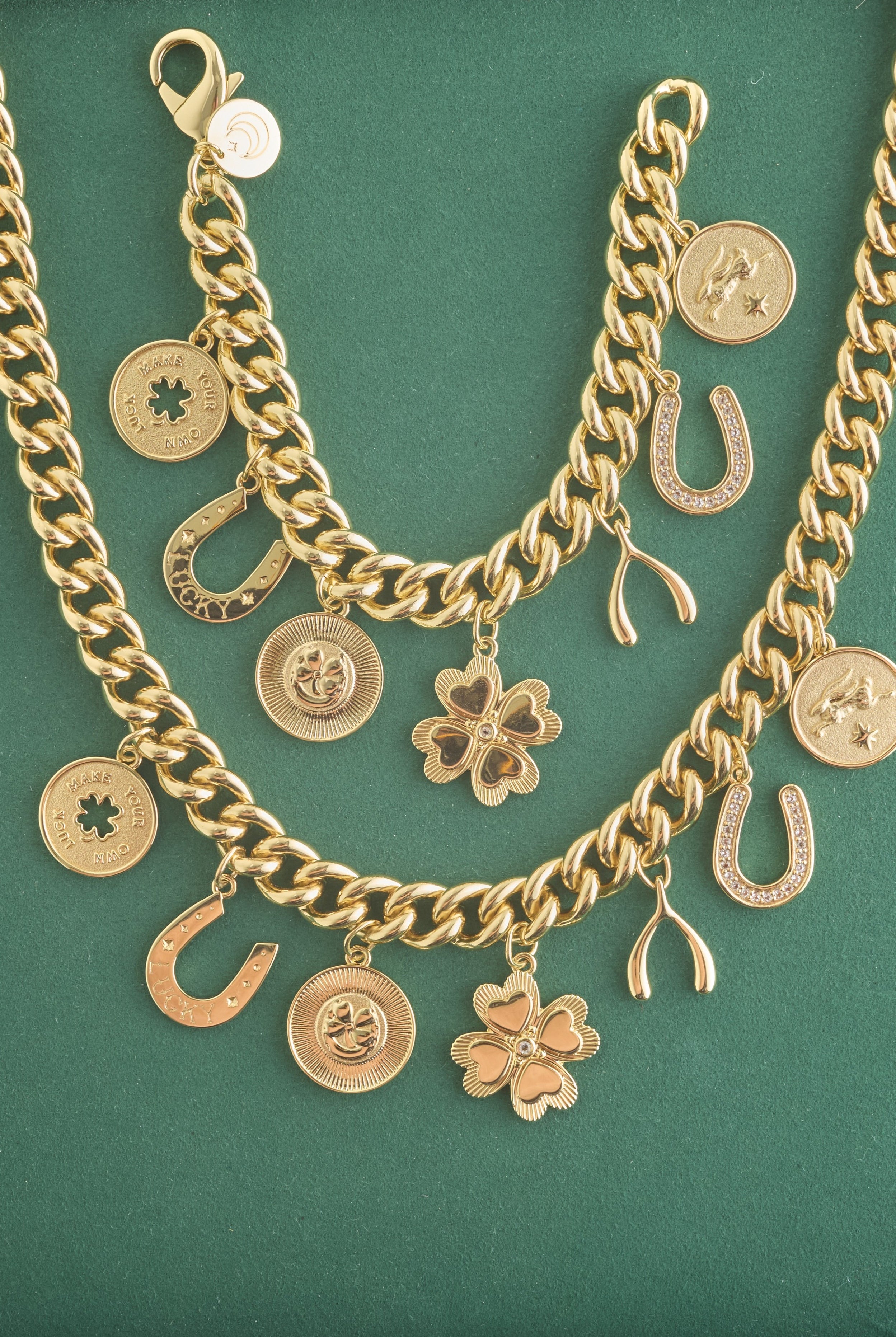 lucky charm bracelet - bracelets - sassanova