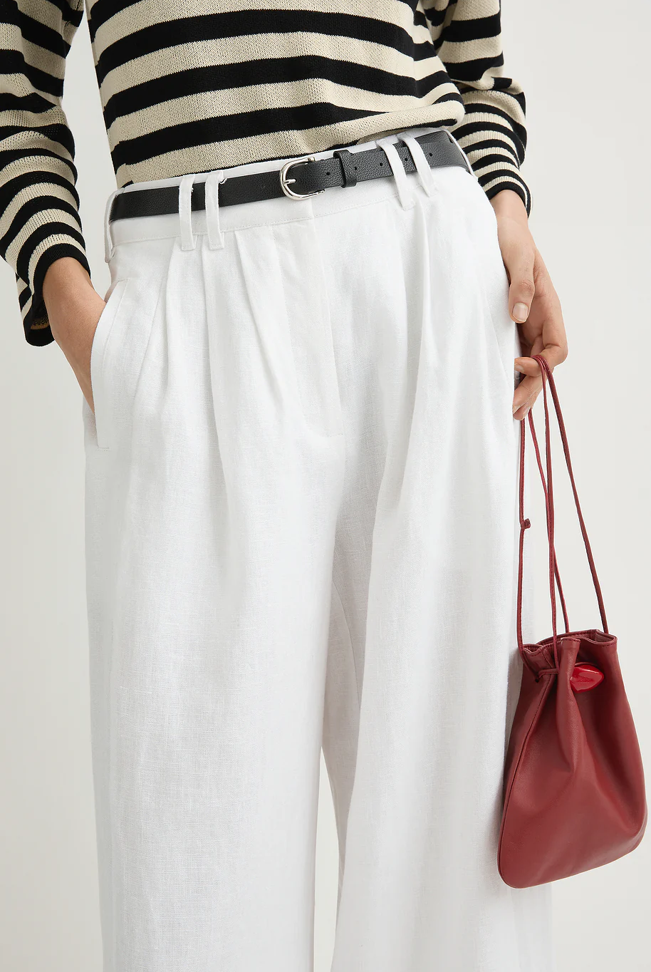 PARKER TROUSER - Pants - Sassanova