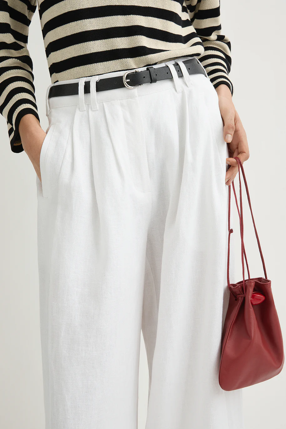 PARKER TROUSER - Pants - Sassanova
