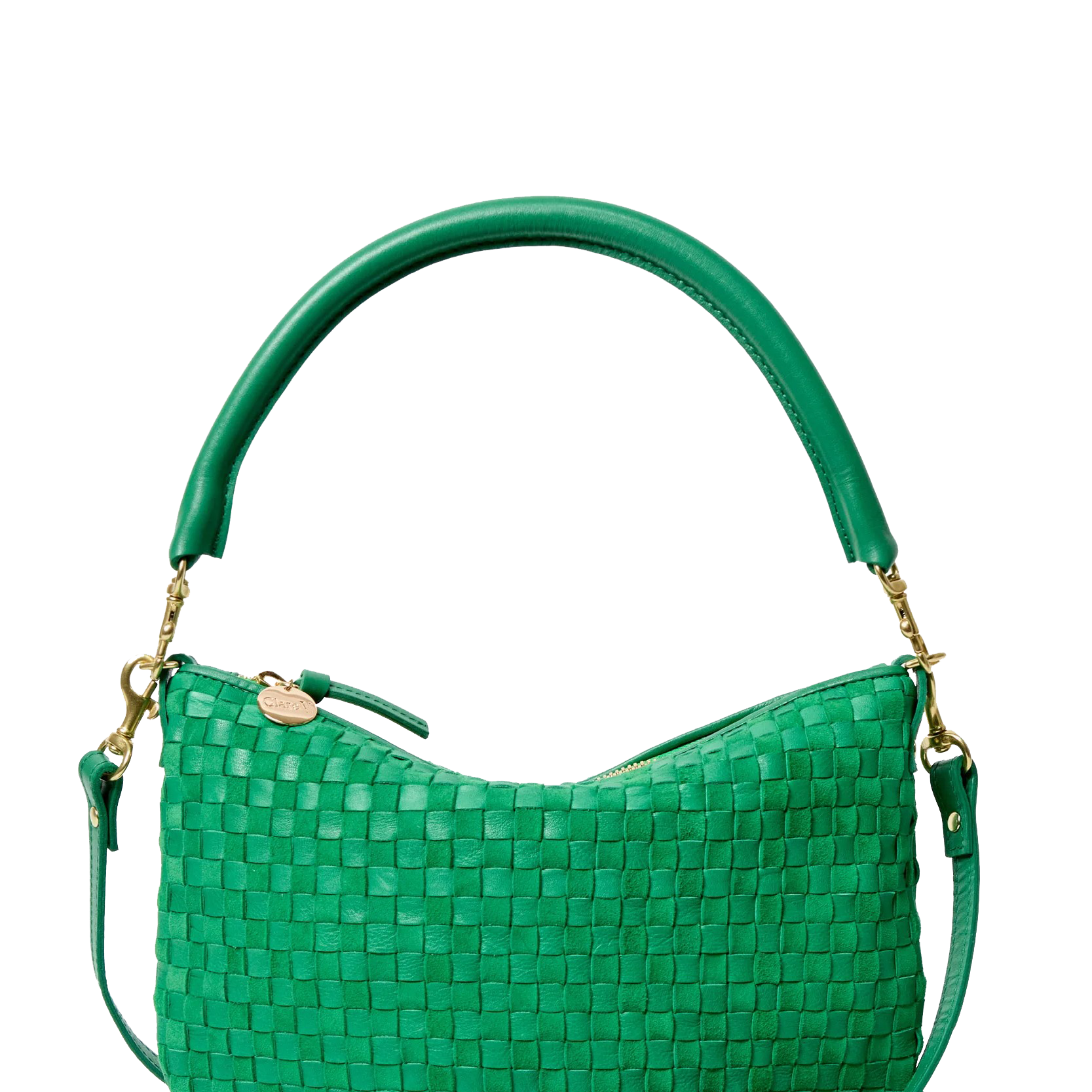 PETITE MOYEN MESSENGER WOVEN CHECKER - Handbags - Sassanova