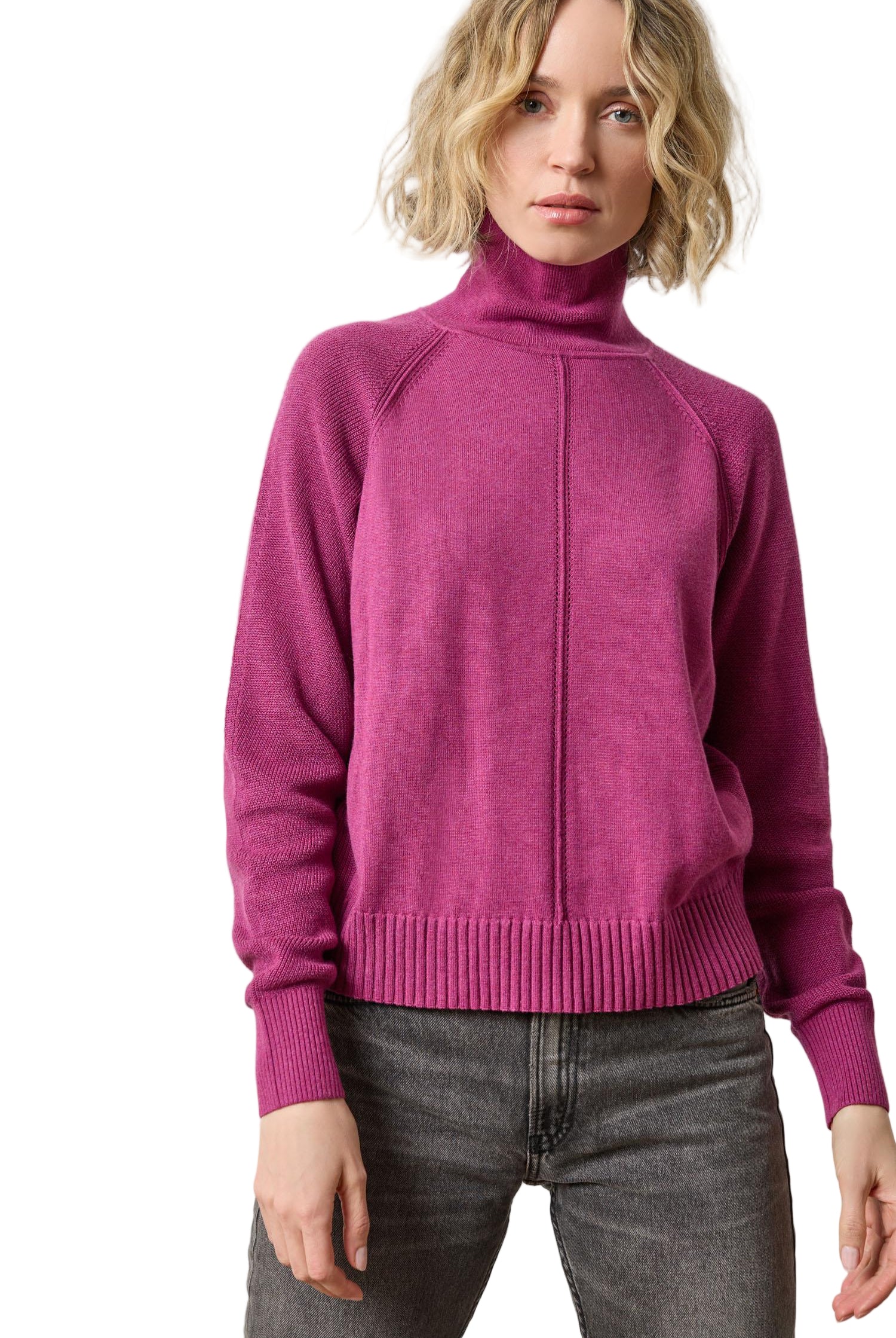 RELAXED TURTLENECK SWEATER (PA3064)-Sassanova