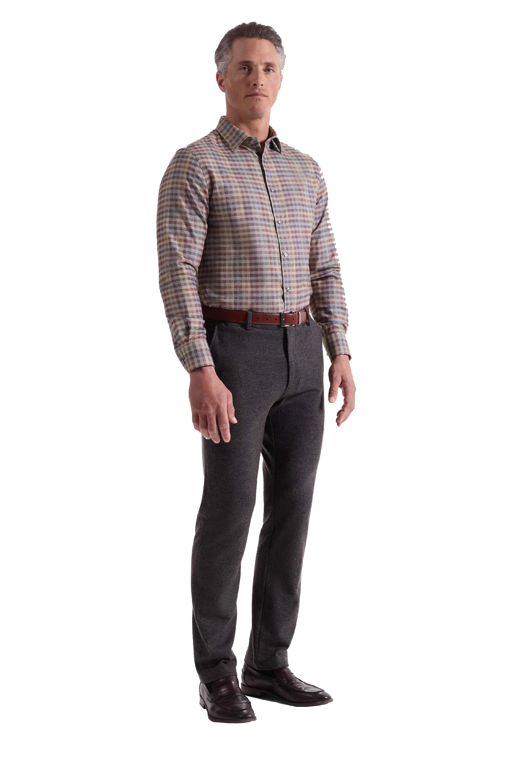 L/S JULIAN WOVEN SPORT SHIRT - novaman