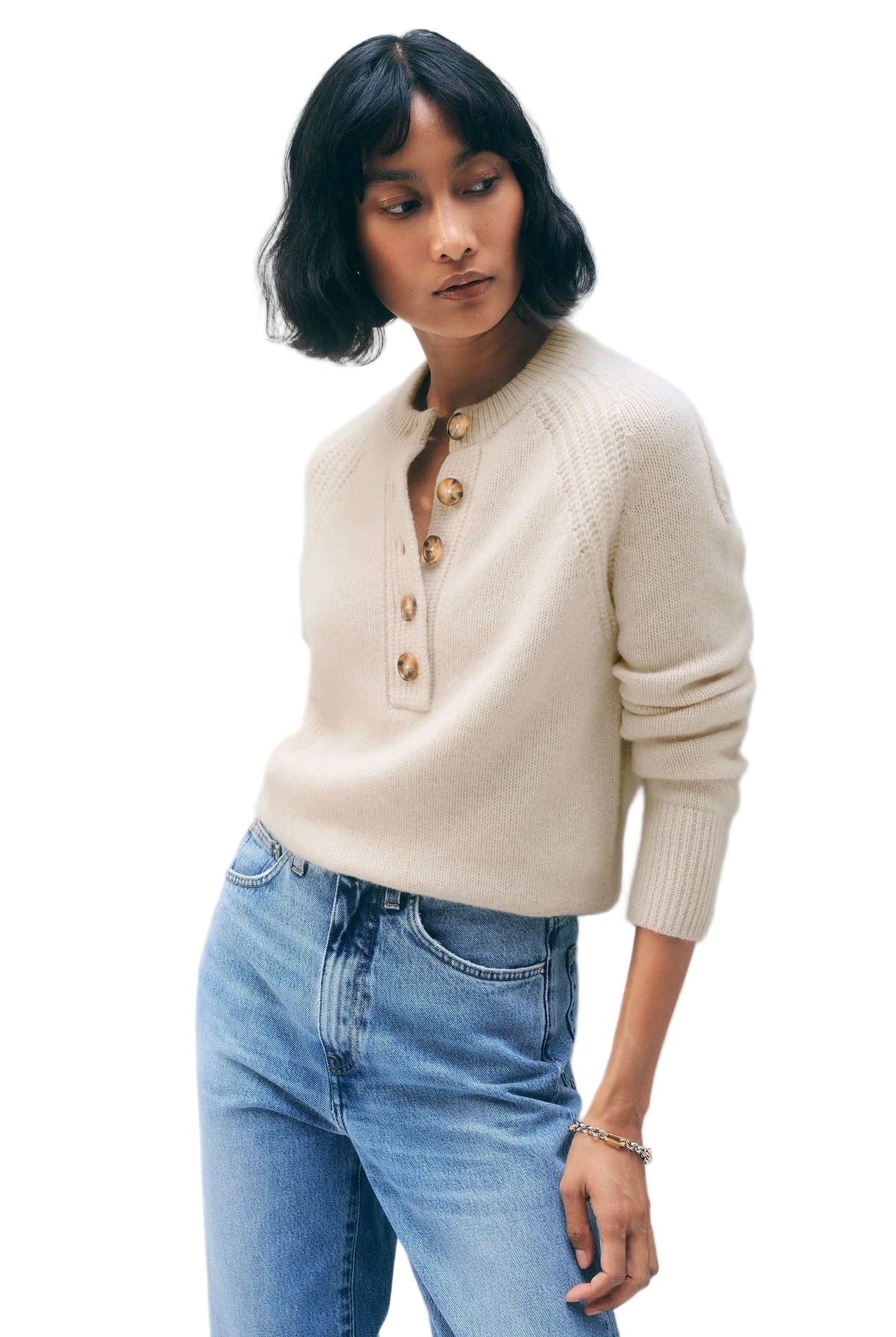 CASHMERE LUXE HENLEY
sassanova