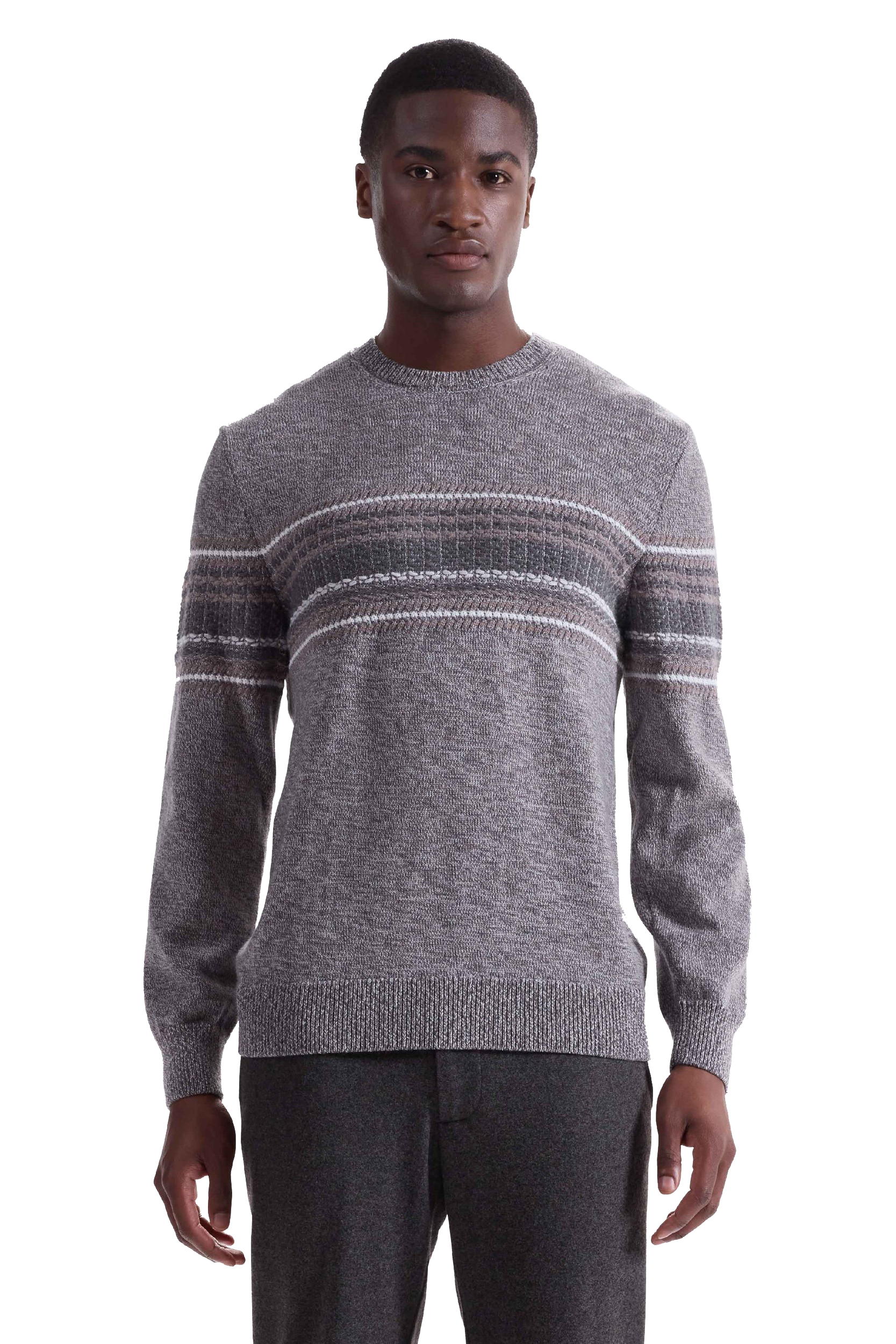 L/S CREW NECK SWEATER - novaman