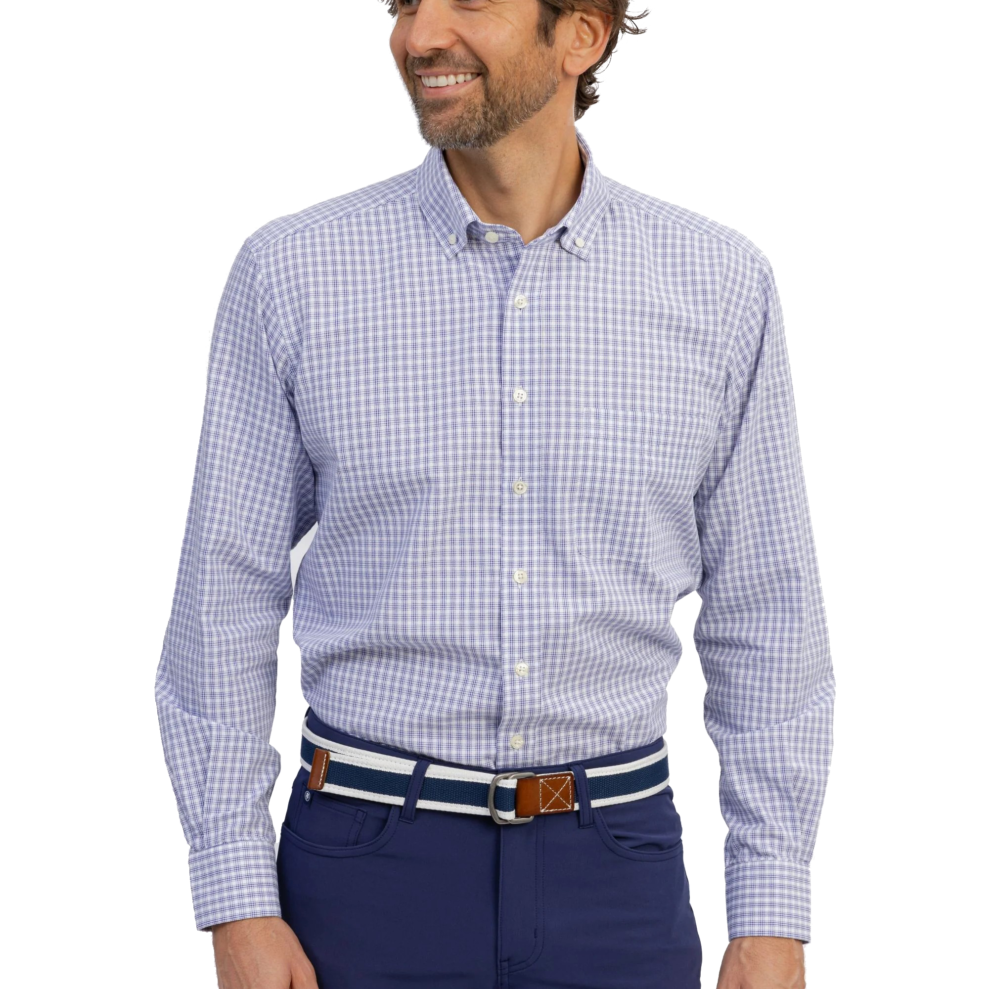 WEAVER LS OXFORD SPORTSHIRT - Long Sleeved Shirts - Novaman