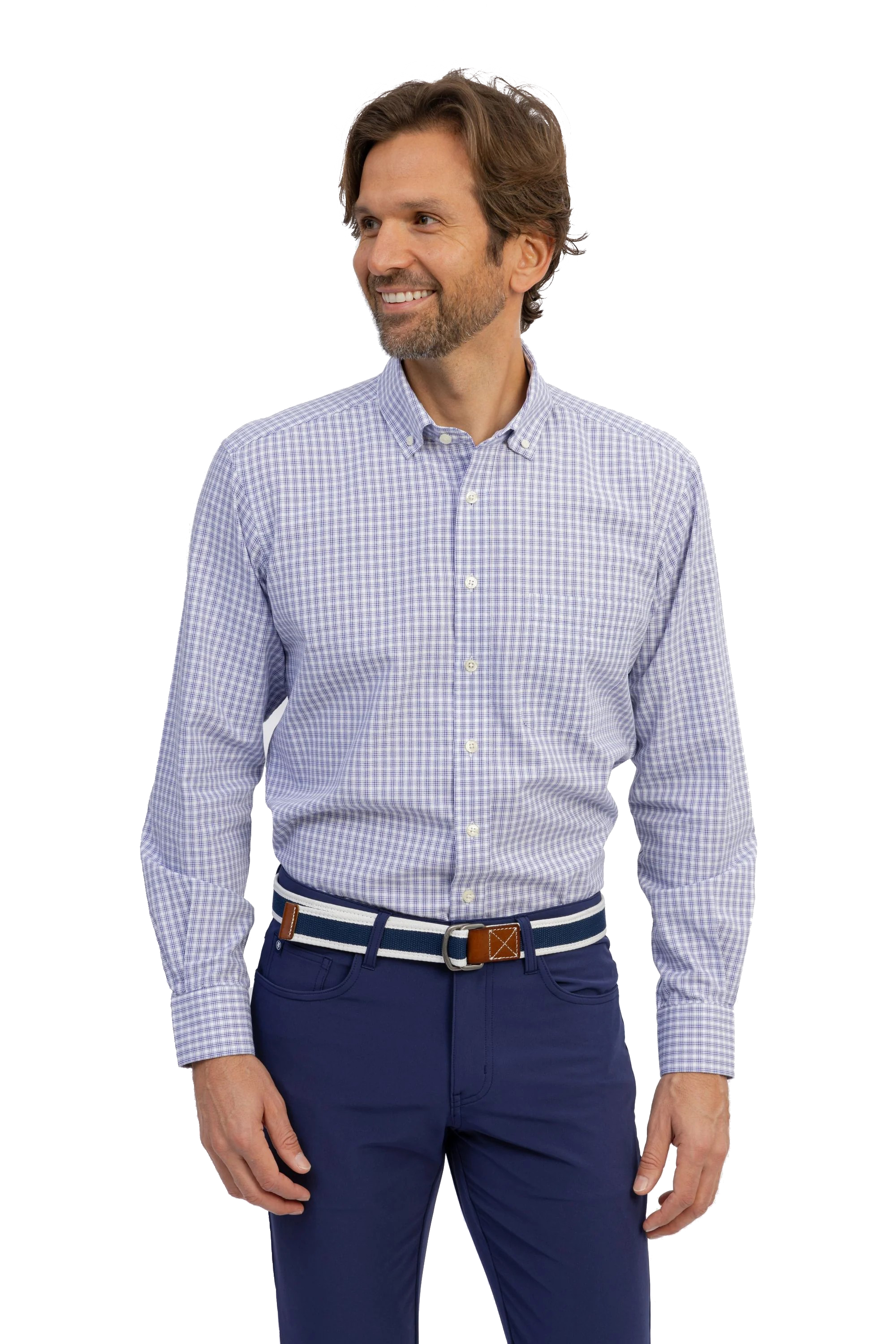 WEAVER LS OXFORD SPORTSHIRT - Long Sleeved Shirts - Novaman