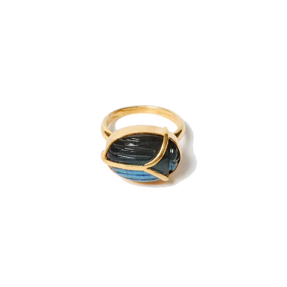 SCARAB RING - Rings - Sassanova