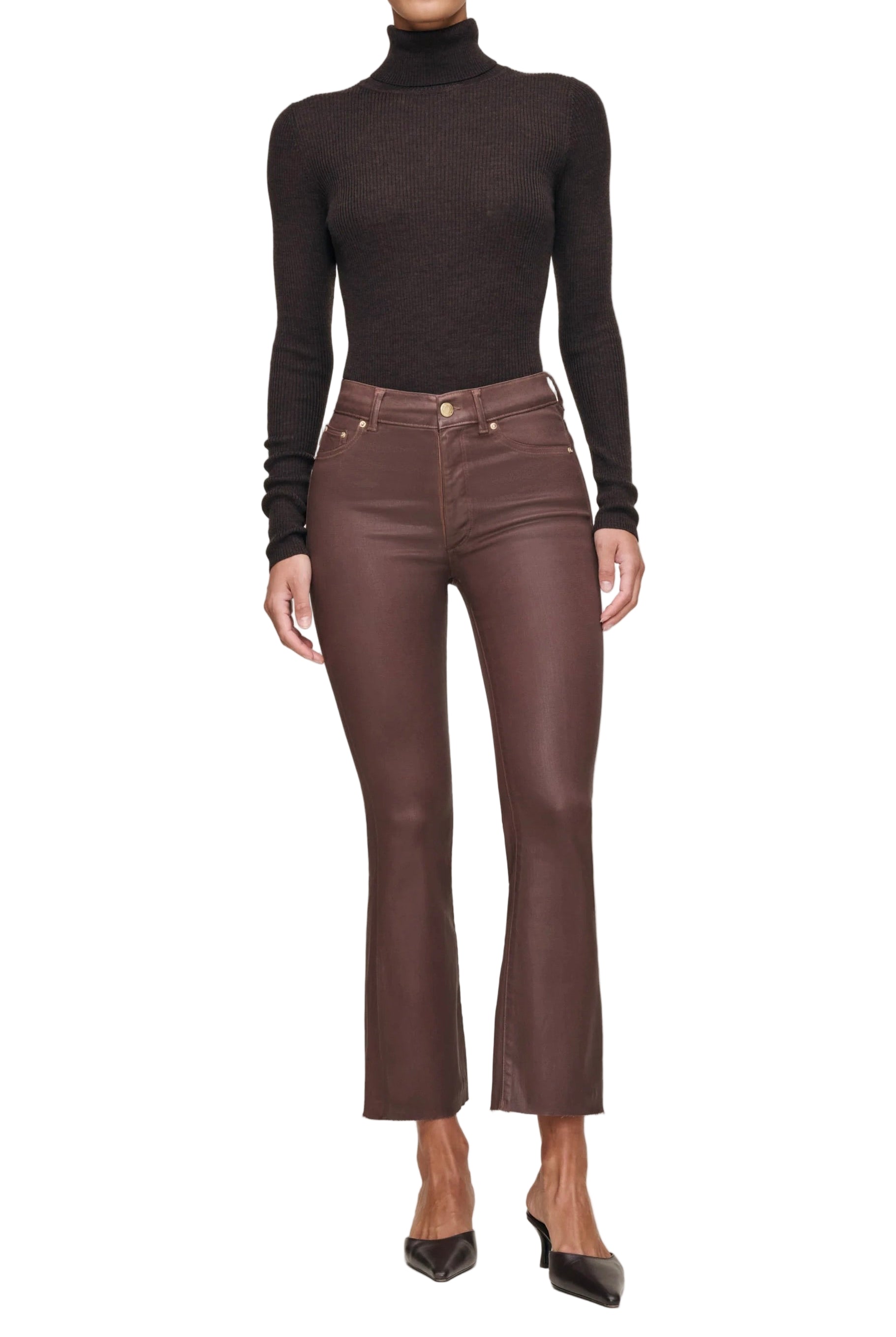 BRIDGET BOOT HIGH RISE CROP COATED (14146)
sassanova