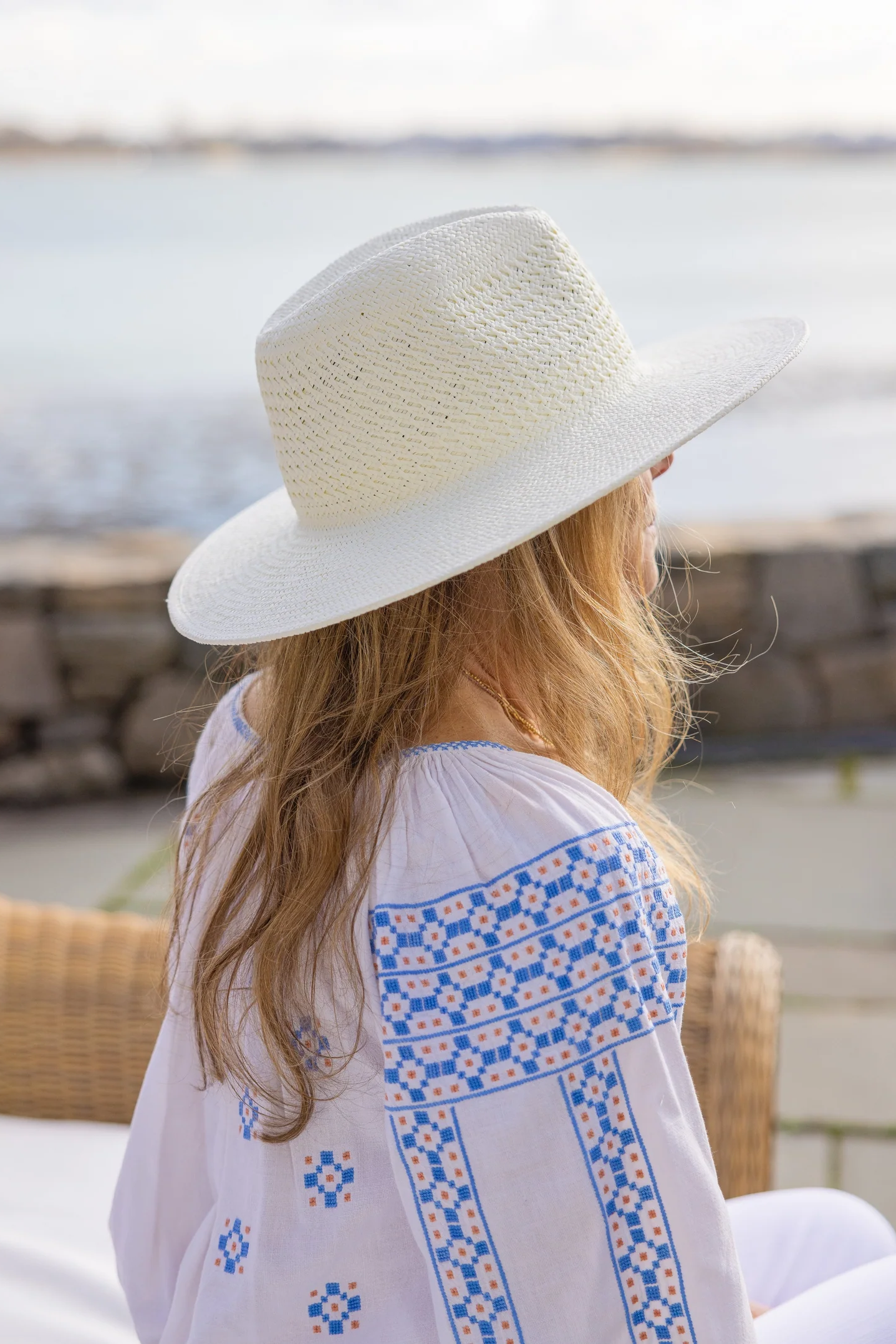LUXE VENTED PACKABLE HAT- BLEACH - Hats - Sassanova