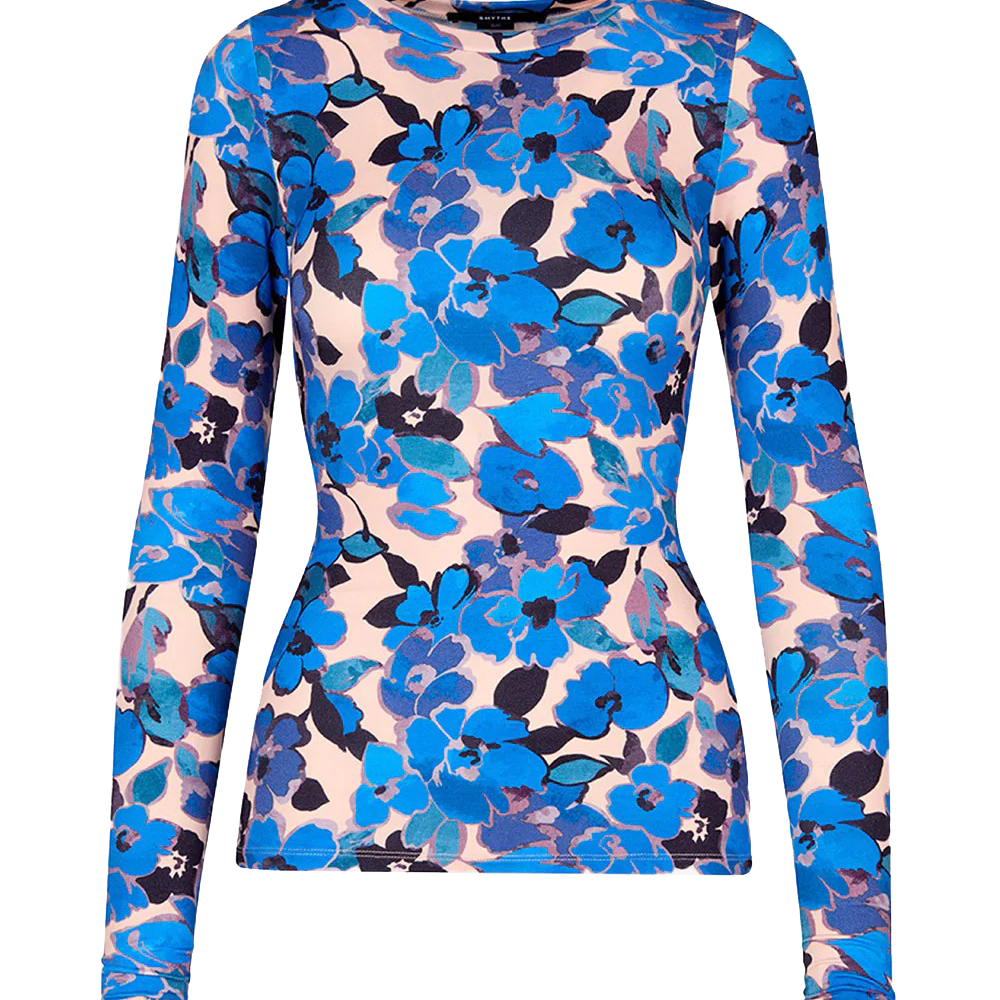 SCRUNCH SLEEVE CREWNECK TEE - T-shirts - Sassanova