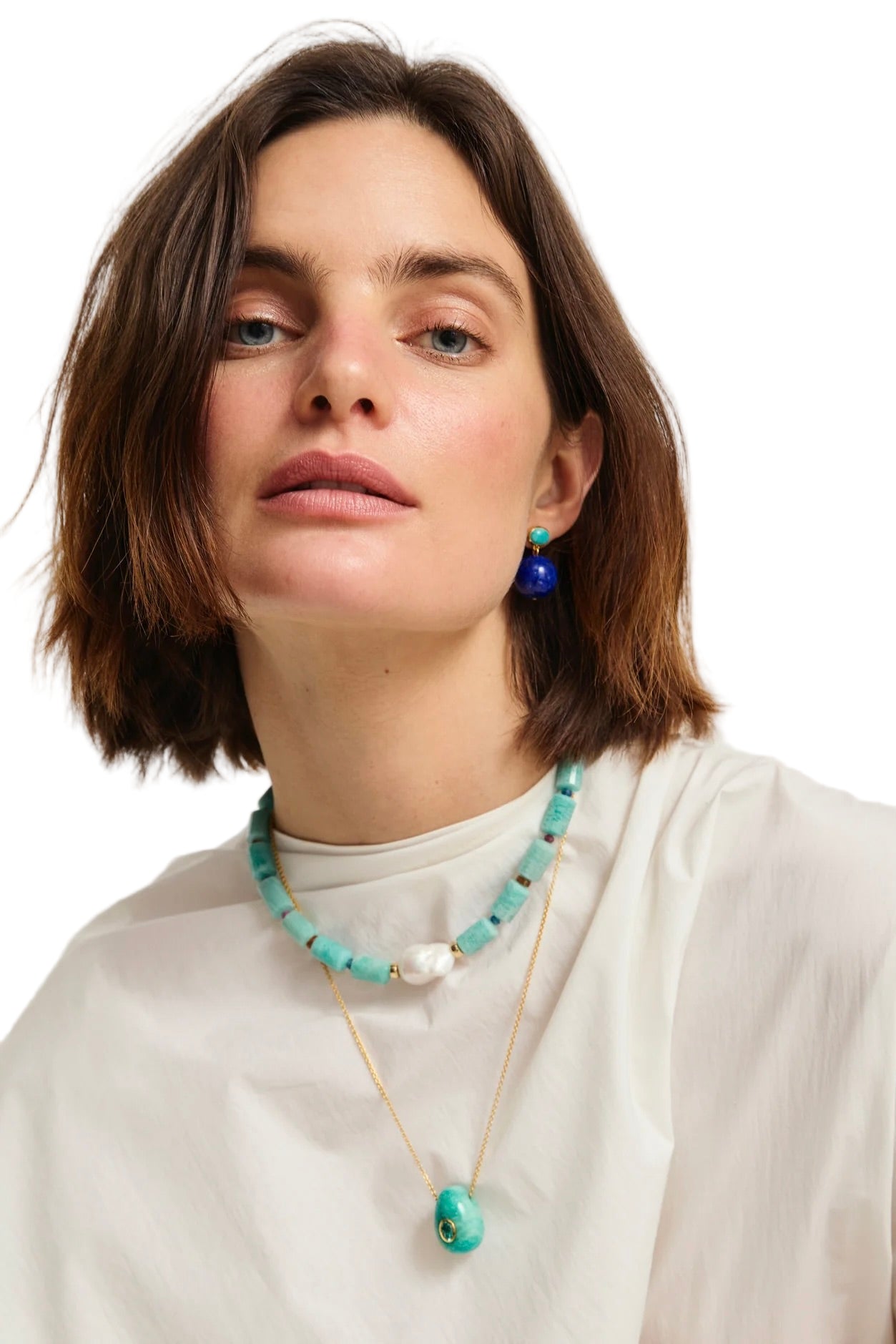 CONSTANCE NECKLACE- BRAZILIAN AMAZONITE
sassanova