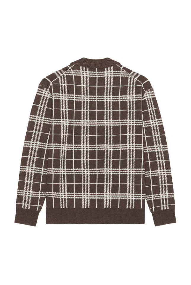KLAUS LONG SLEEVE ZIP POLO - Sweaters - Novaman