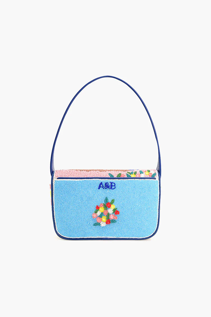 SANTORINI DREAMS BEADED SHOULDER BAG- MULTI - Shoulder Bags - Sassanova