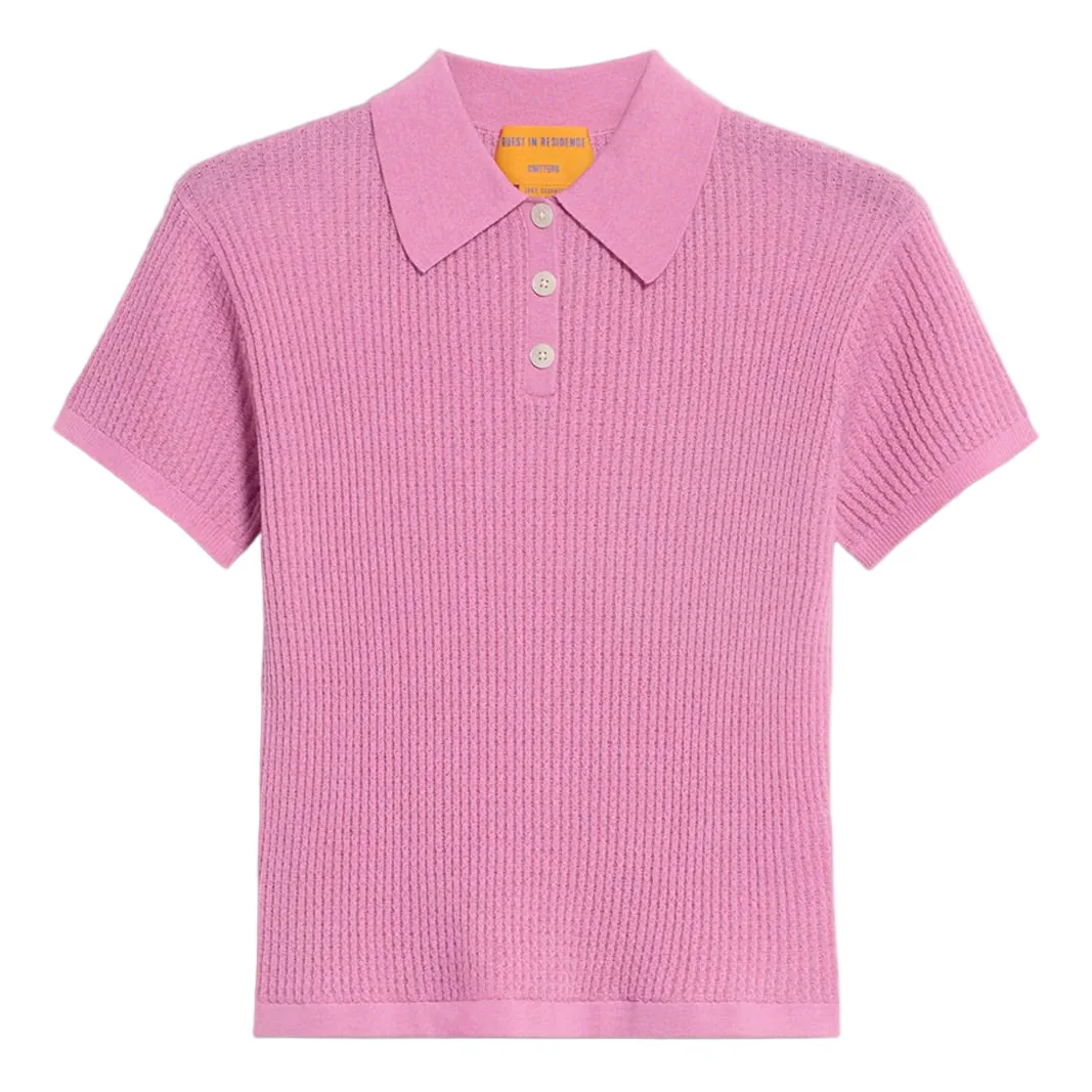 SHRUNKEN CASHMERE POLO