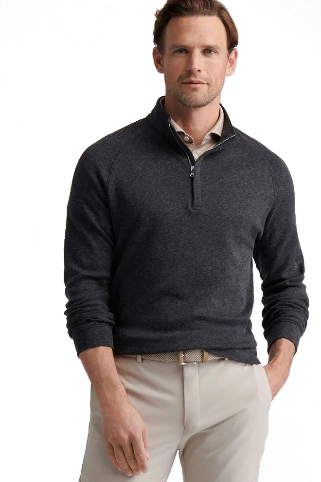 GRANT BIRDSEYE 1/4 ZIP - novaman