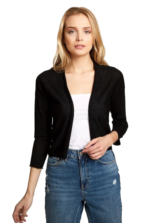 EASY CROP CARDIGAN-sassanova