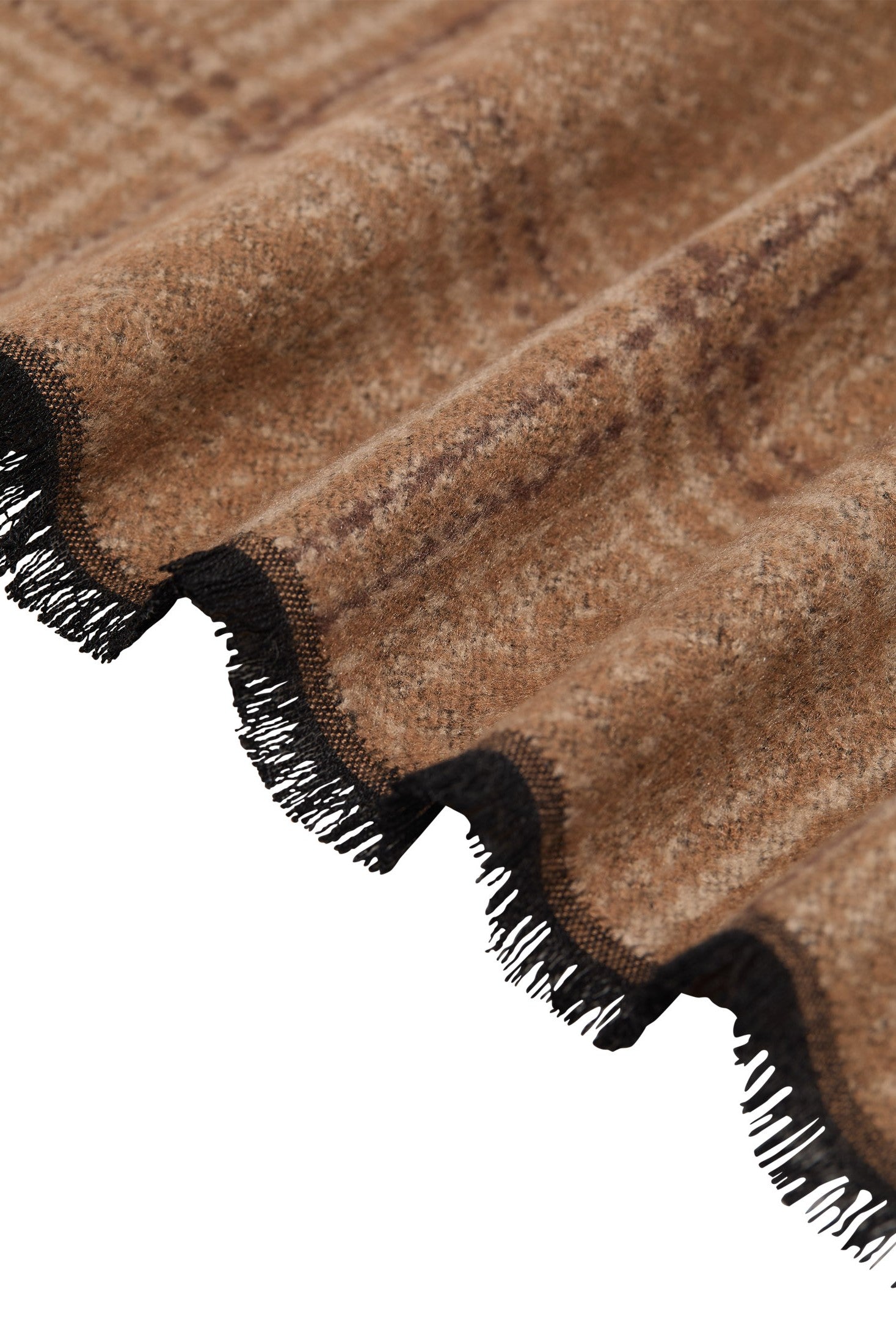 LOUIS SILK SCARF BROWN OS - novaman