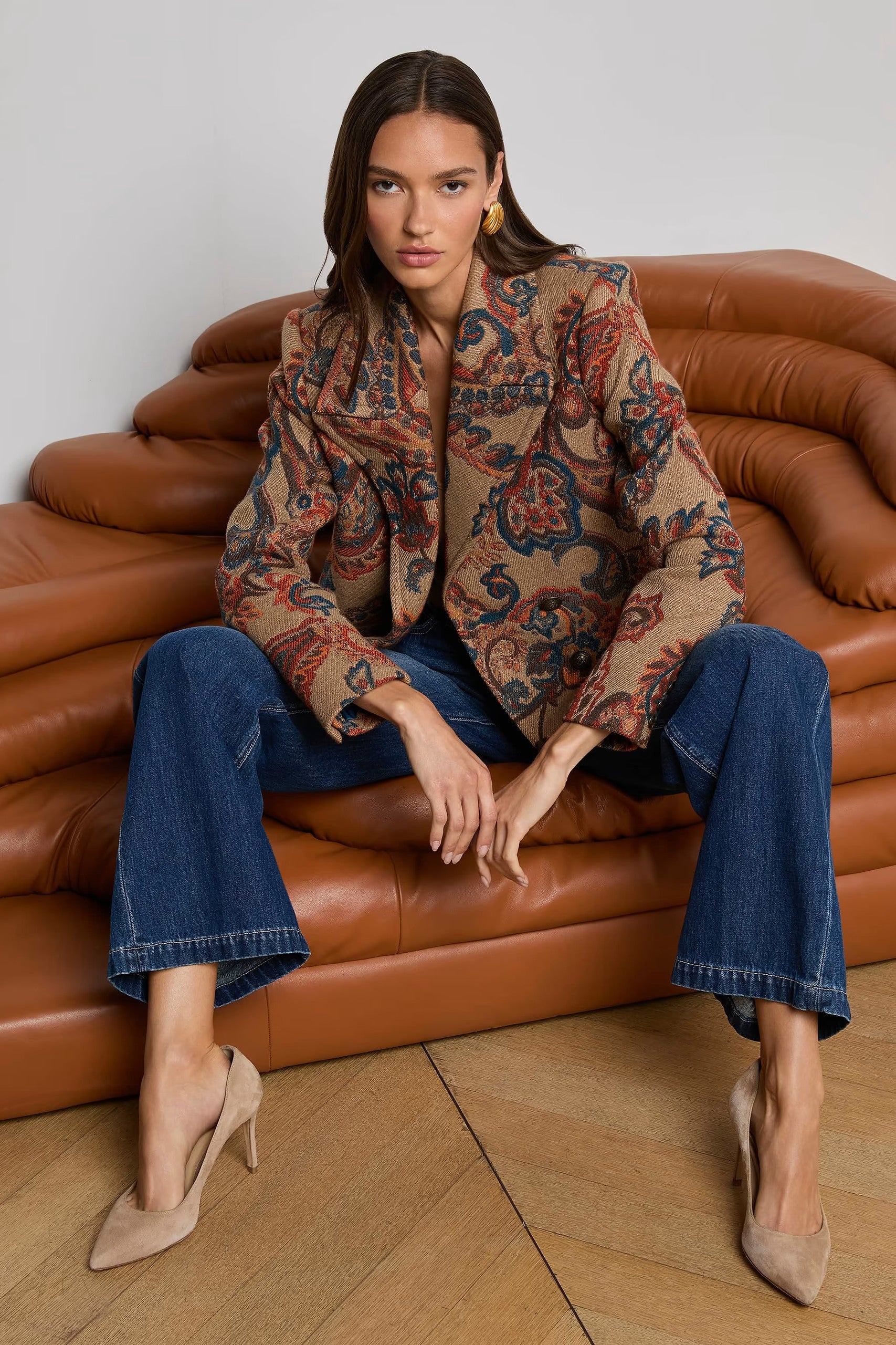 KELSEY CROPPED PEACOAT-Sassanova