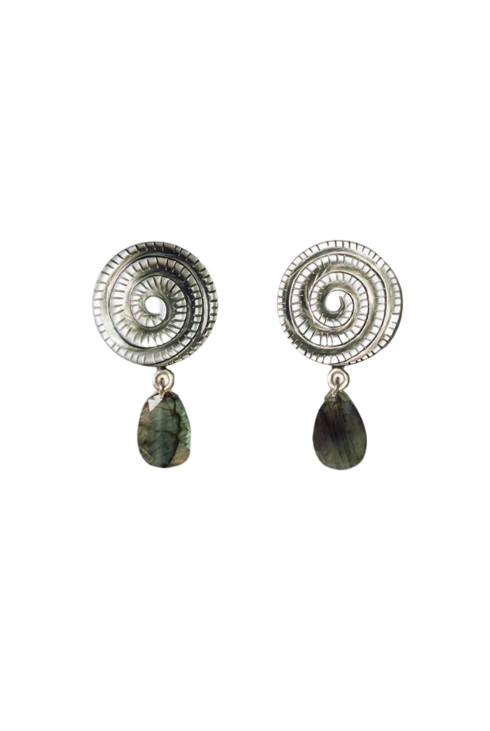 NAUTILUS CLIP ON EARRINGS BLK MOP ( ES-5862)
sassanova