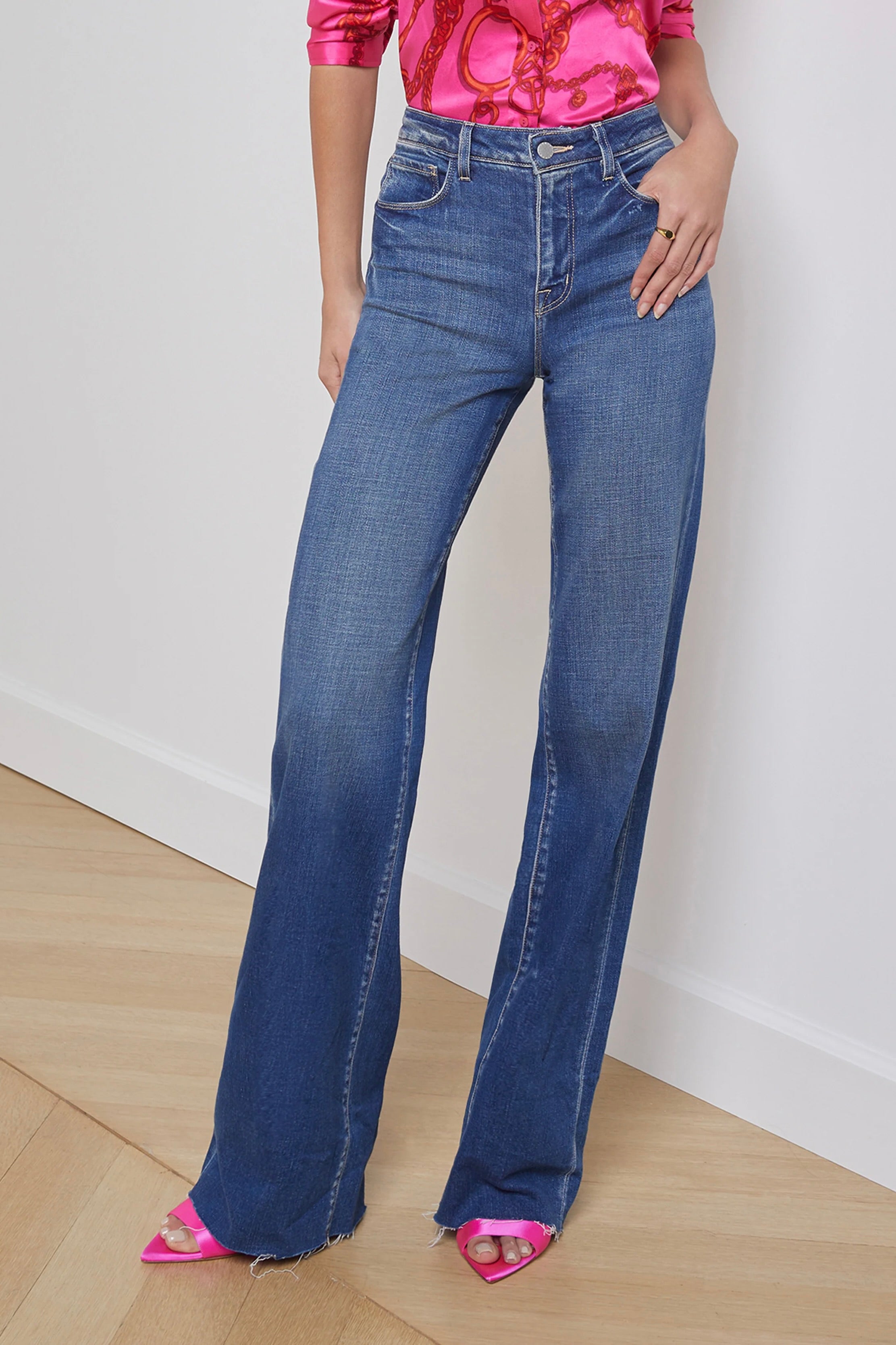 SCOTTIE H/R WIDE LEG - Jeans - Sassanova