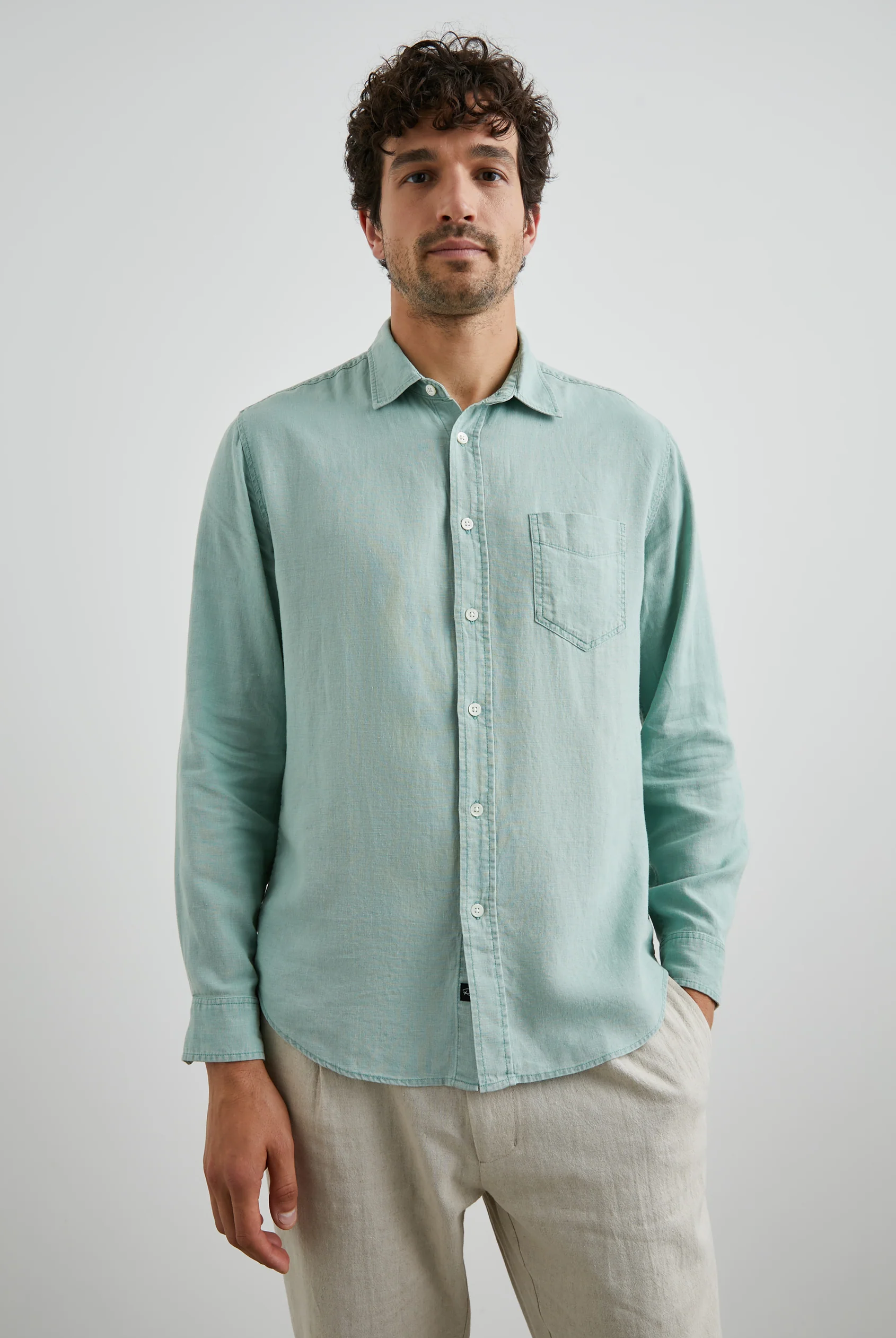 MYKONOS LONG SLEEVE SPORT SHIRT - Long Sleeved Shirts - Novaman