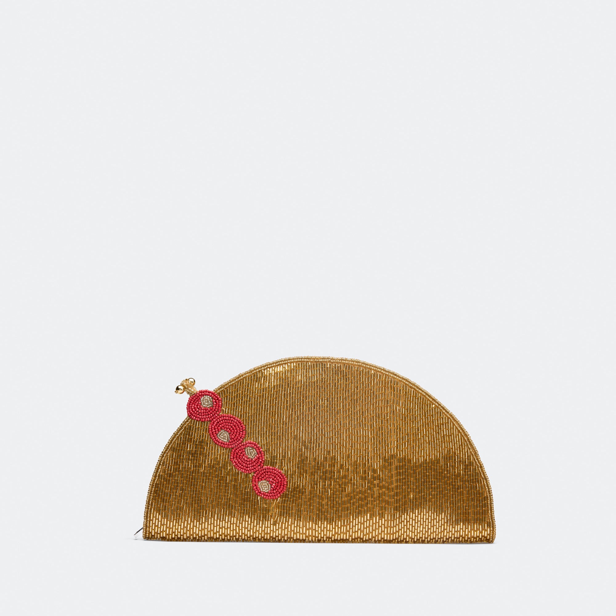 BEADED LUNE CLUTCH