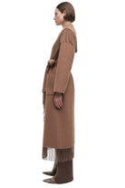 CARRIE FRINGE ROBE COAT
sassanova