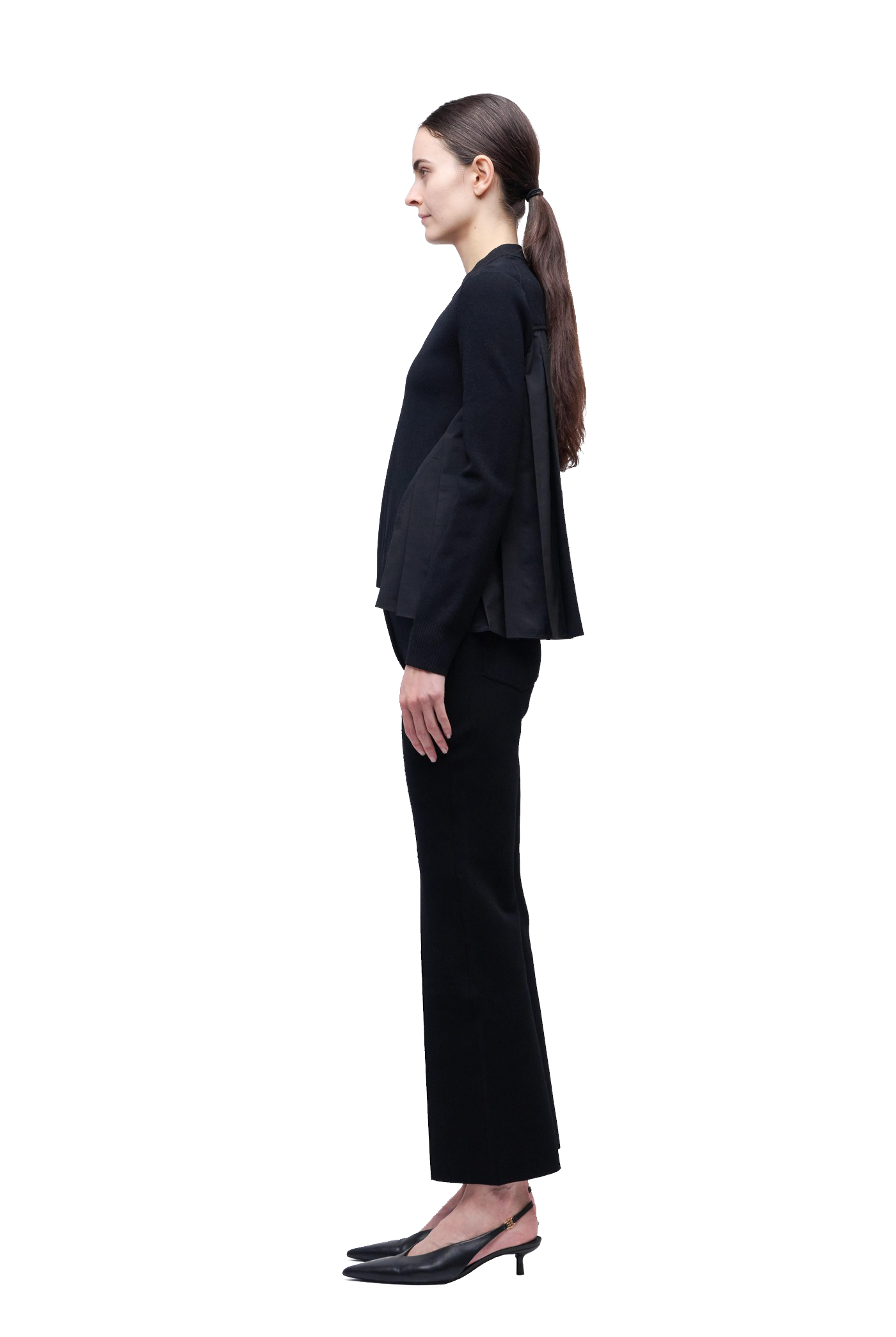 ELANORE L/S PLEATED TOP - sassanova