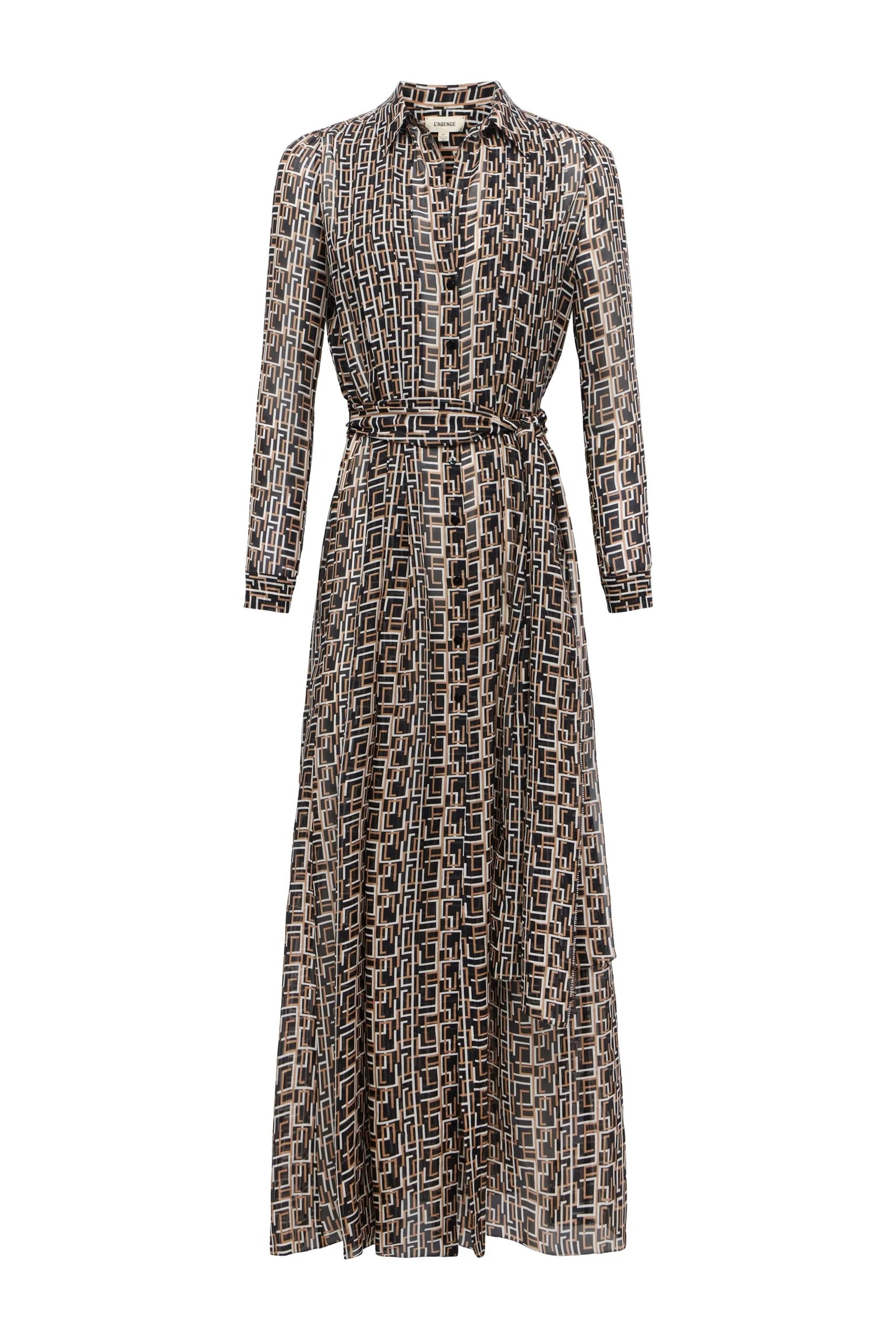 KLAUDIA PINKTUCK SHIRT DRESS
sassanova