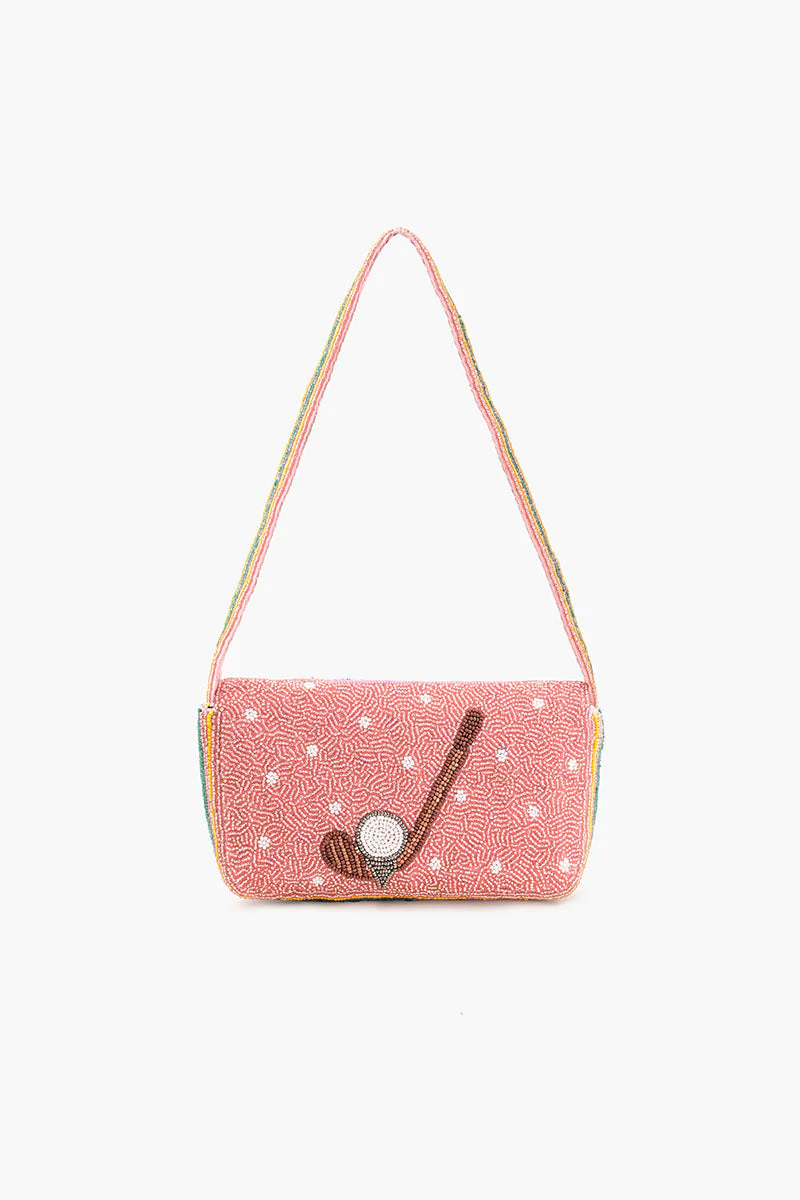 TEE TROLLEY SHOULDER BAG- MULTI - Shoulder Bags - Sassanova