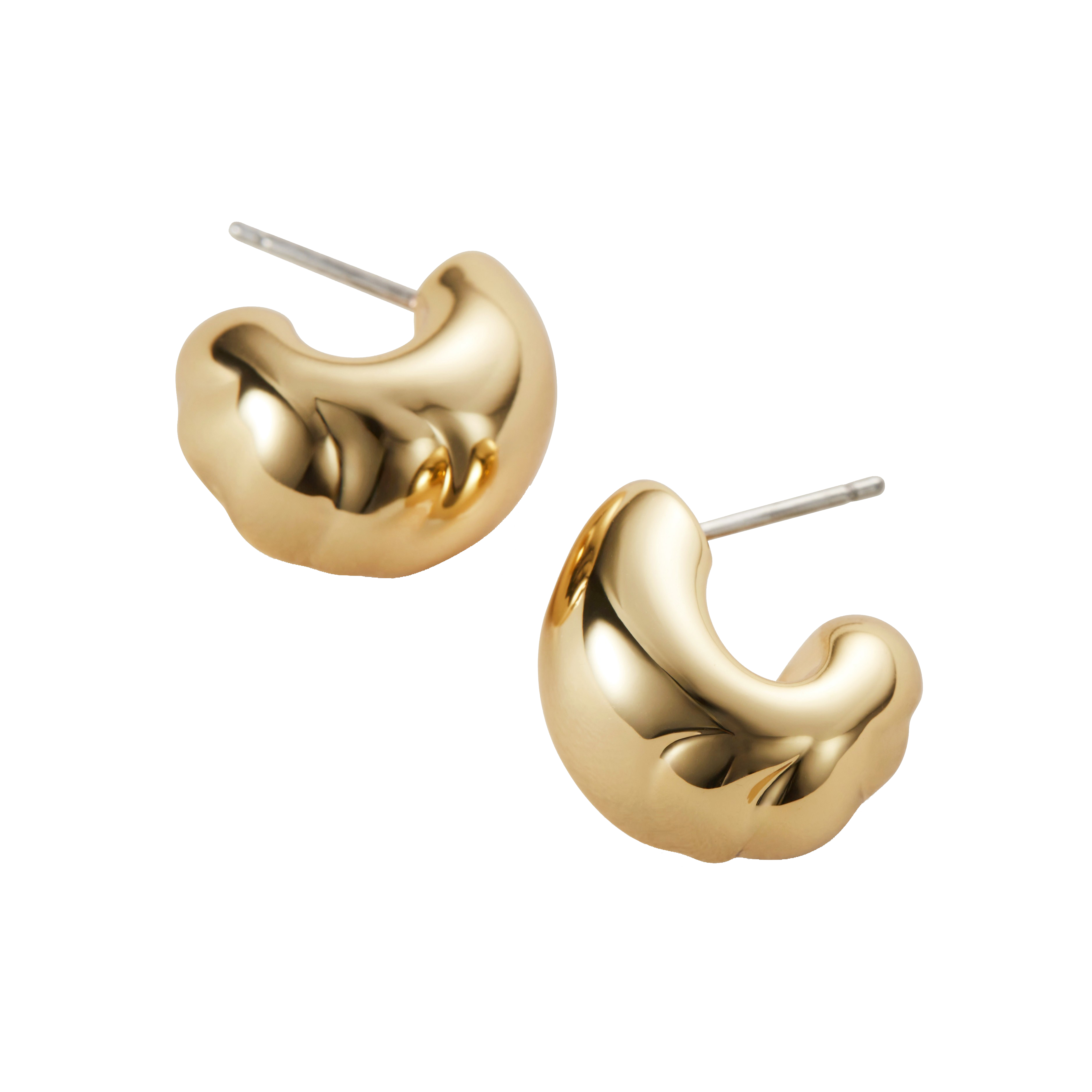 SMALL NELLE HOOPS - Earrings - Sassanova