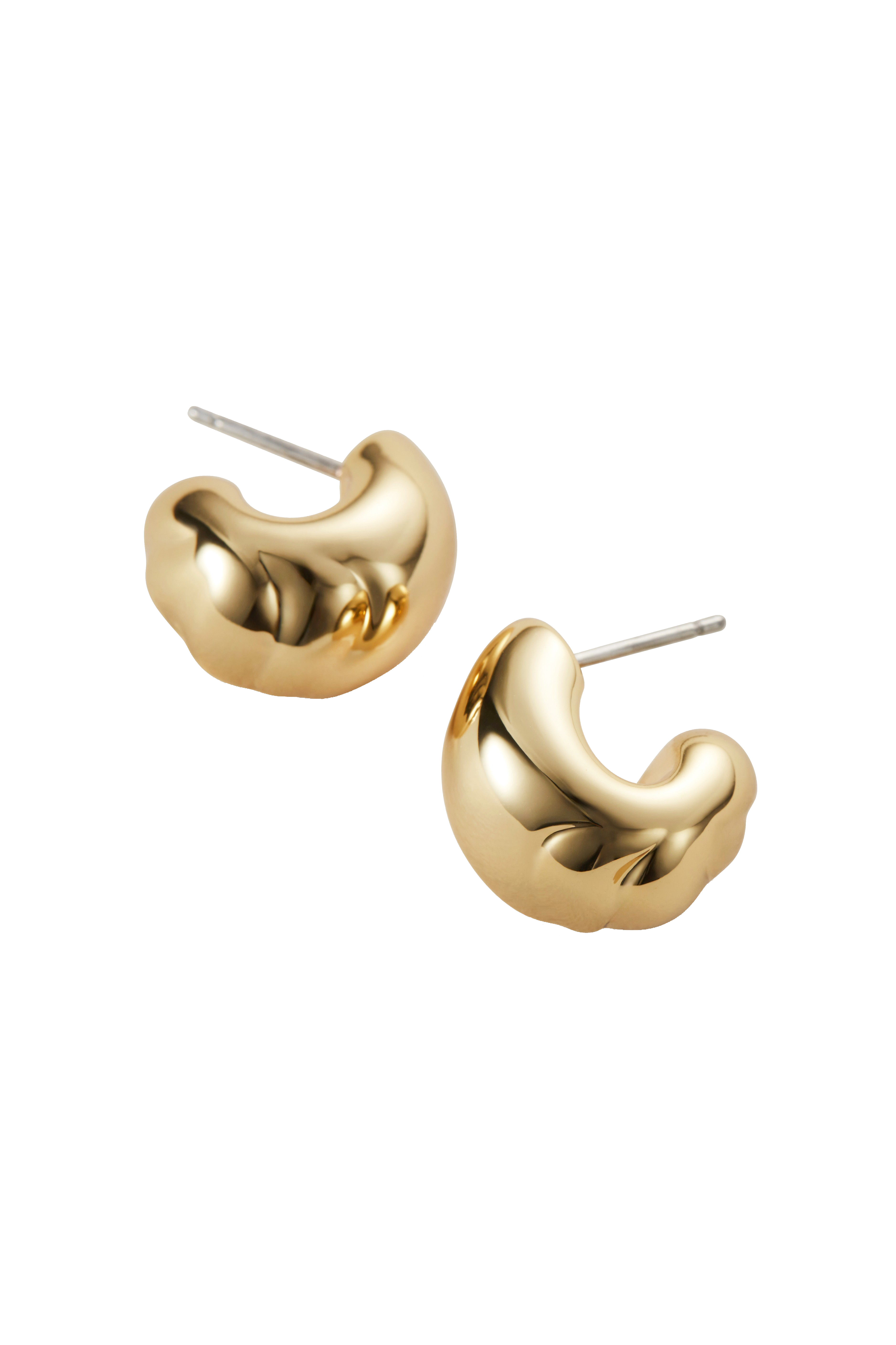 SMALL NELLE HOOPS - Earrings - Sassanova