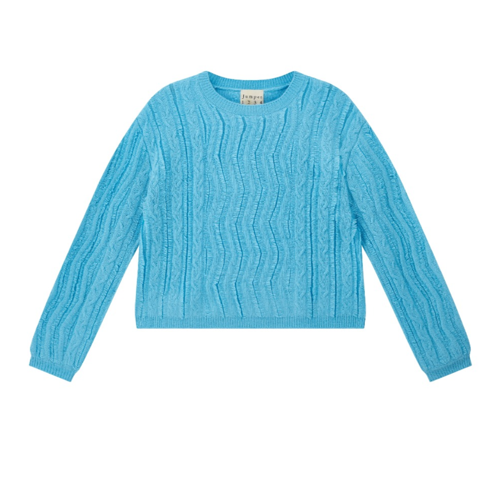 RAW CUT CABLE CREW - Sweaters - Sassanova