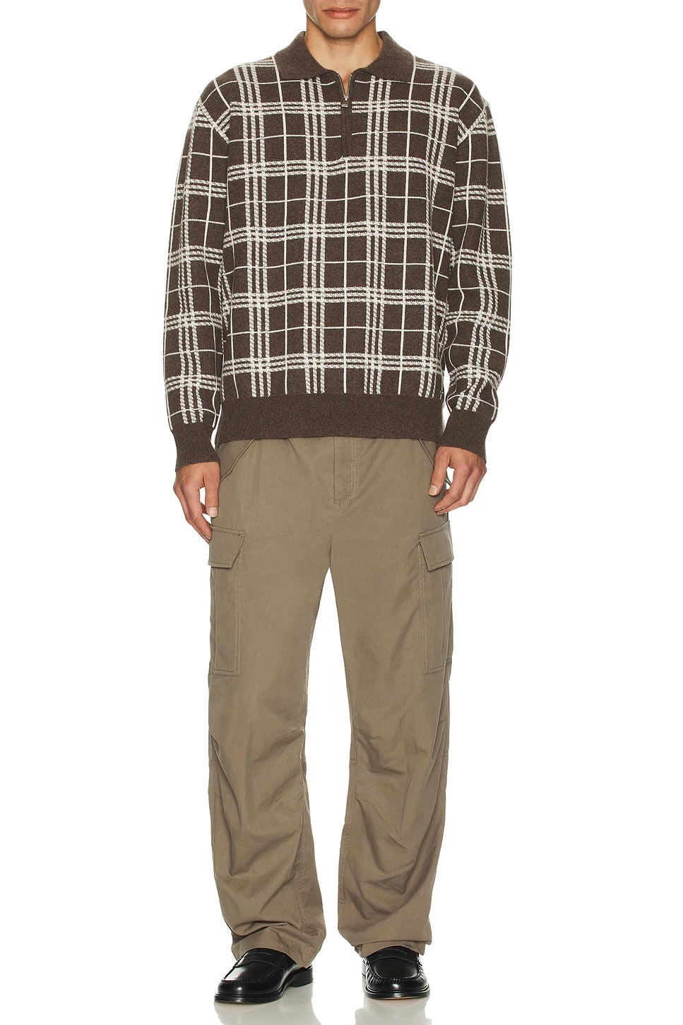 KLAUS LONG SLEEVE ZIP POLO - Sweaters - Novaman