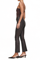 BRIDGET BOOT HIGH RISE CROP COATED - sassanova