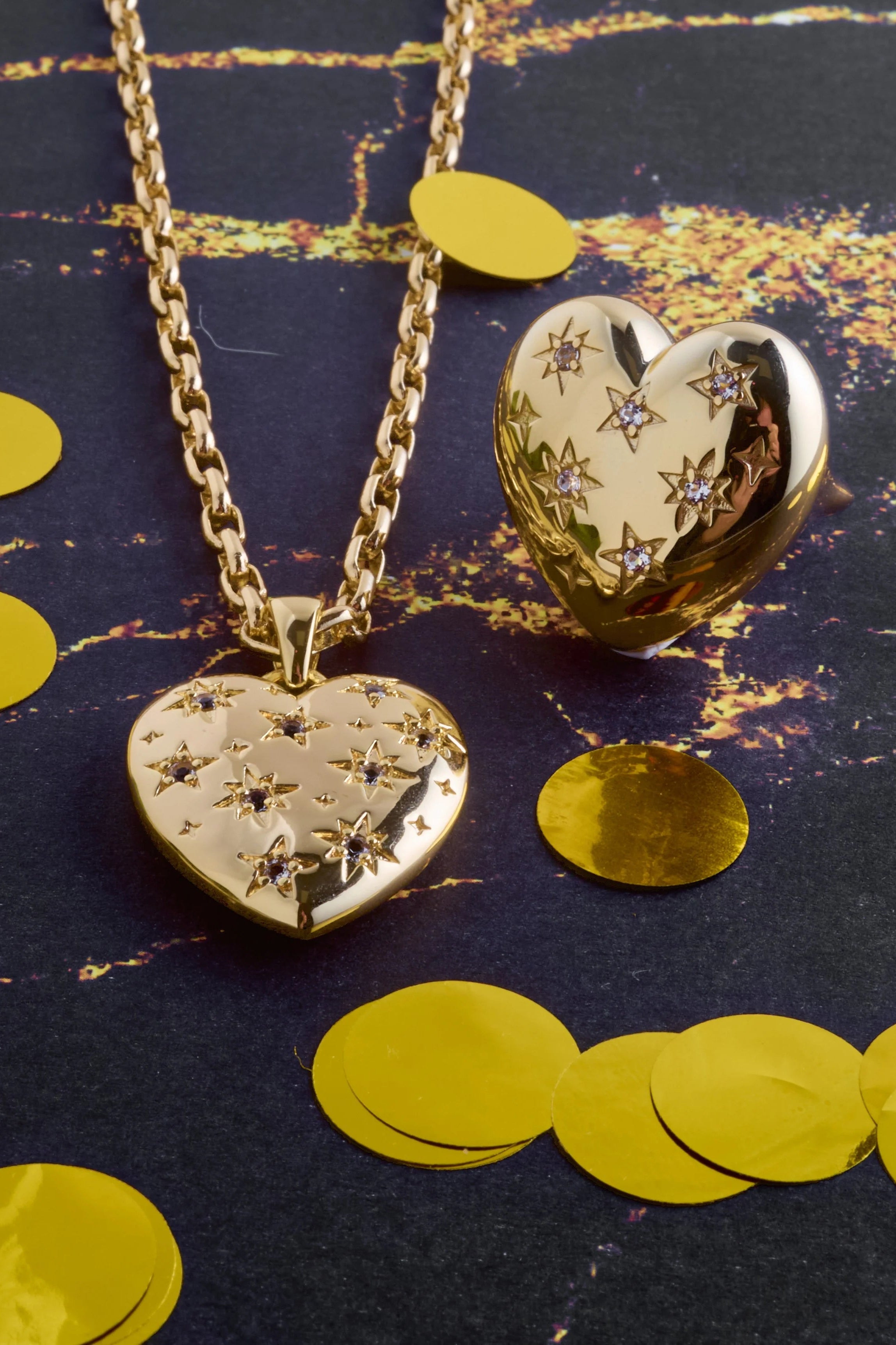 LOVE SET IN STARS RING - Rings - Sassanova