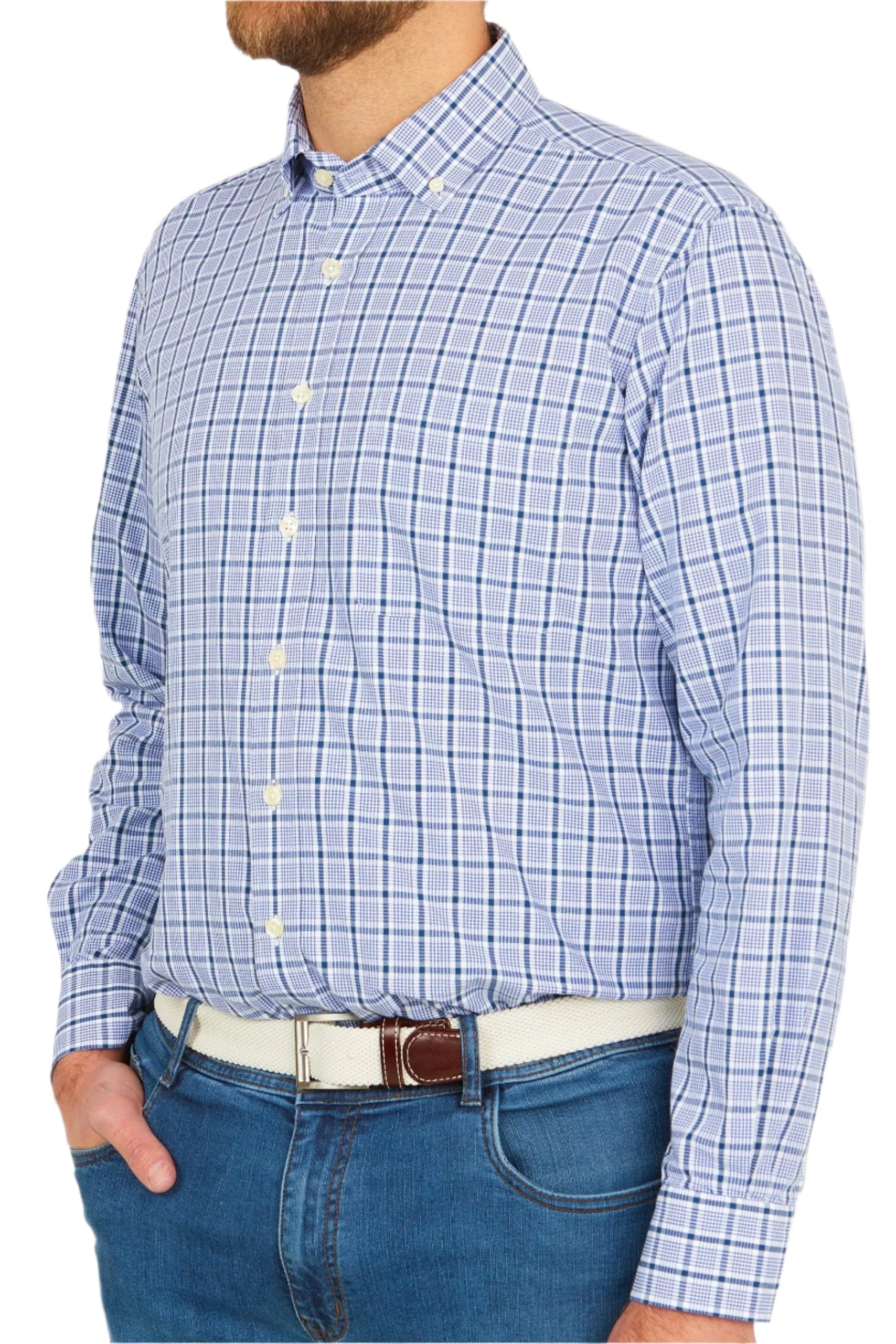 BEAU OXFORD SPORT SHIRT - Long Sleeved Shirts - Novaman