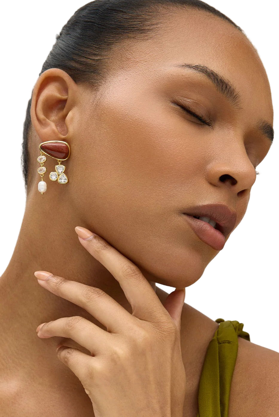 ARLET EARRINGS- RED - Sassanova