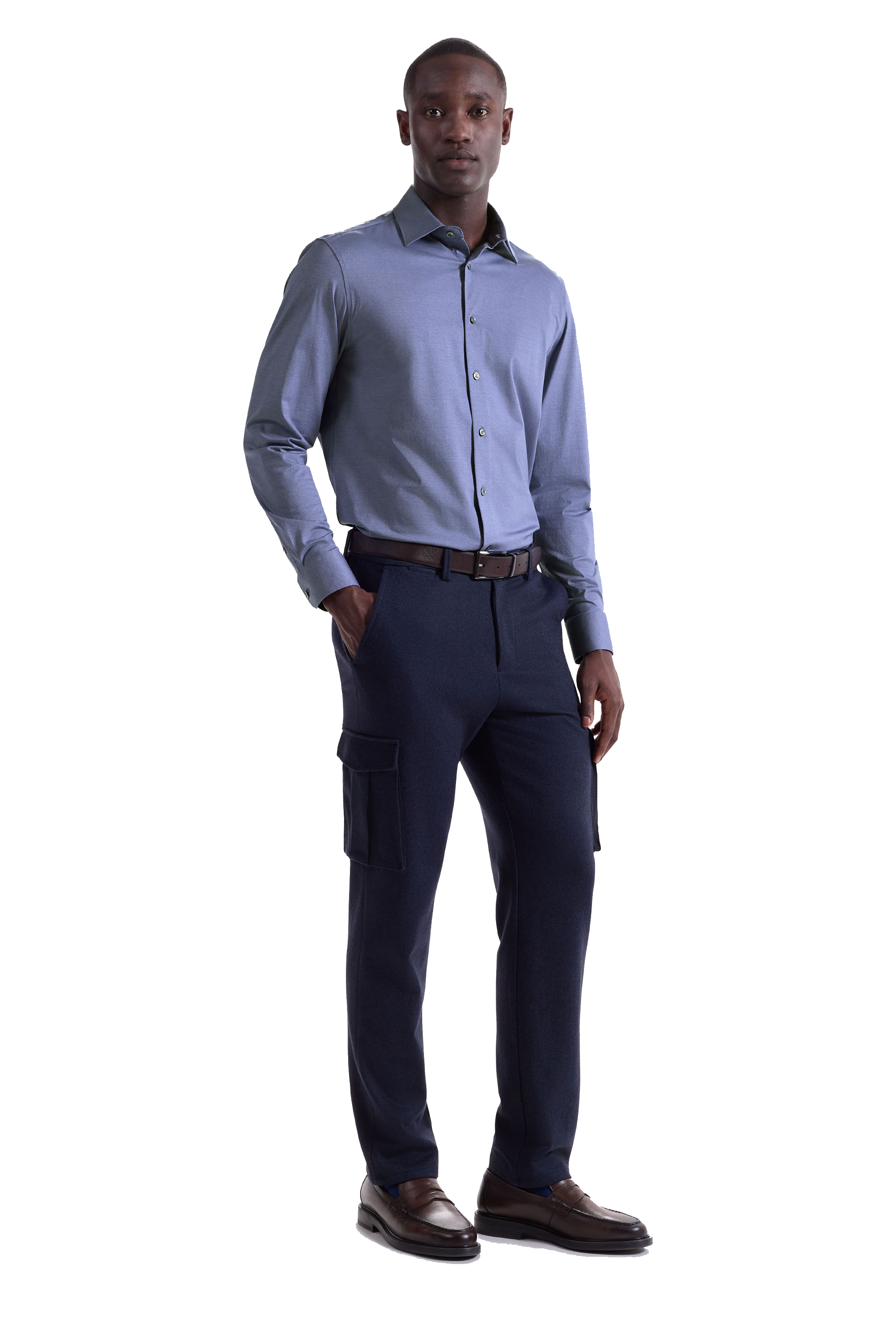 OOOHCOTTON JIMMY LS SHIRT - Shirts - Novaman