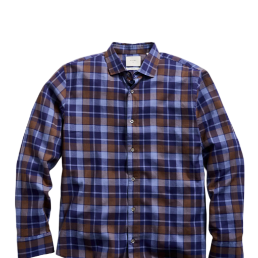 HUTCHESON BOLD PLAID SPORT SHIRT-Sassanova