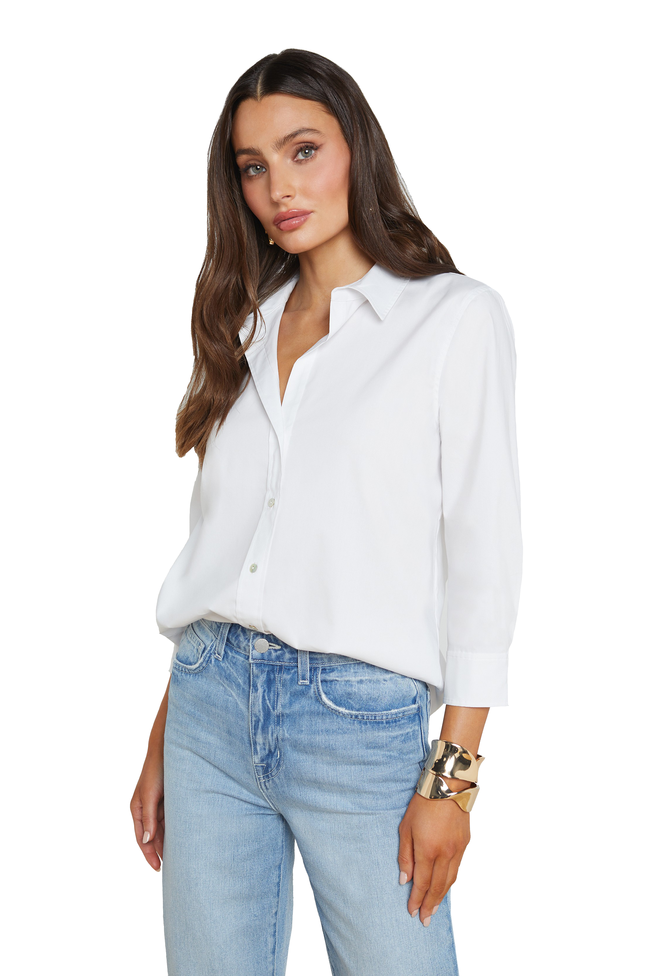 DANIELLA 3/4 SLEEVE BLOUSE - Sassanova
