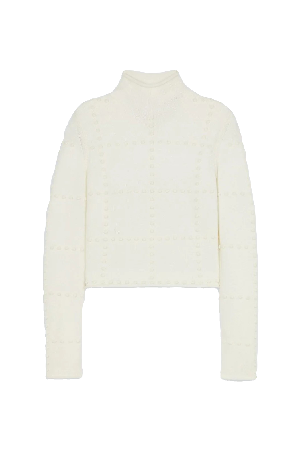 POPCORN TOP IN CASHMERE BLEND - Sassanova