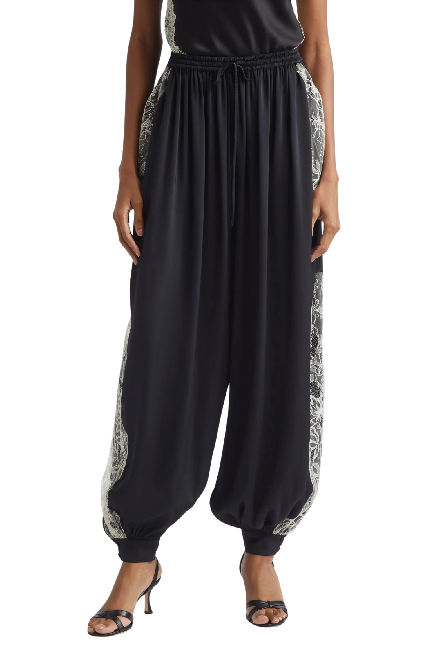 ESME SATIN VERNE PANT Sassanova