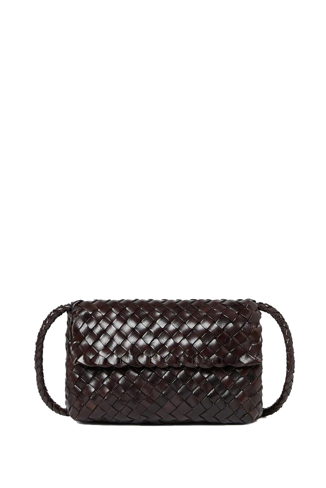 VINNIE MINI WOVEN CROSSBODY - Sassanova
