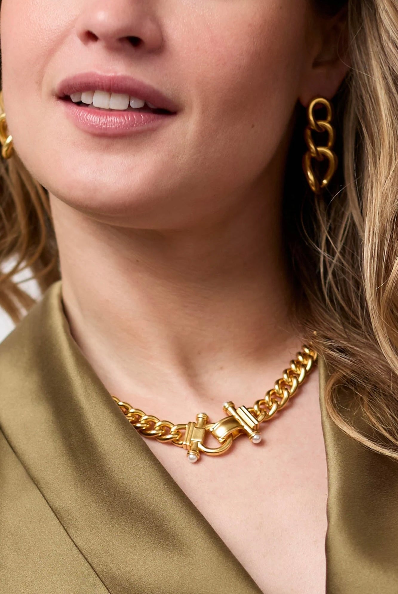 DOLCE DEMI LINK NECKLACE- GLD
sassanova