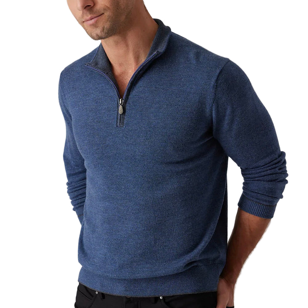 CLASSIC ZIP MOCK IND - Sweaters
novaman