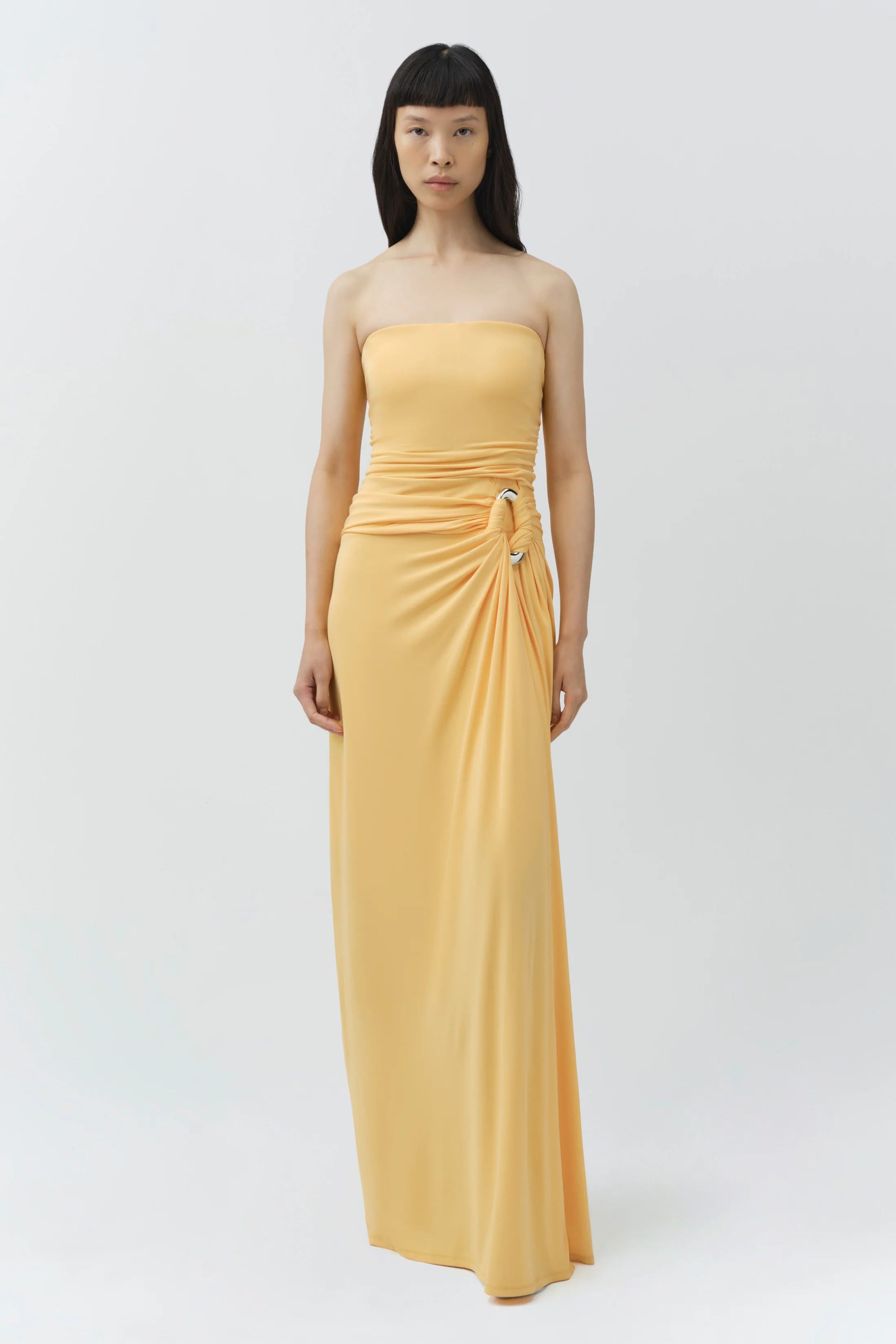 EMMA STRAPLESS BUSTIER GOWN - Dresses - Sassanova