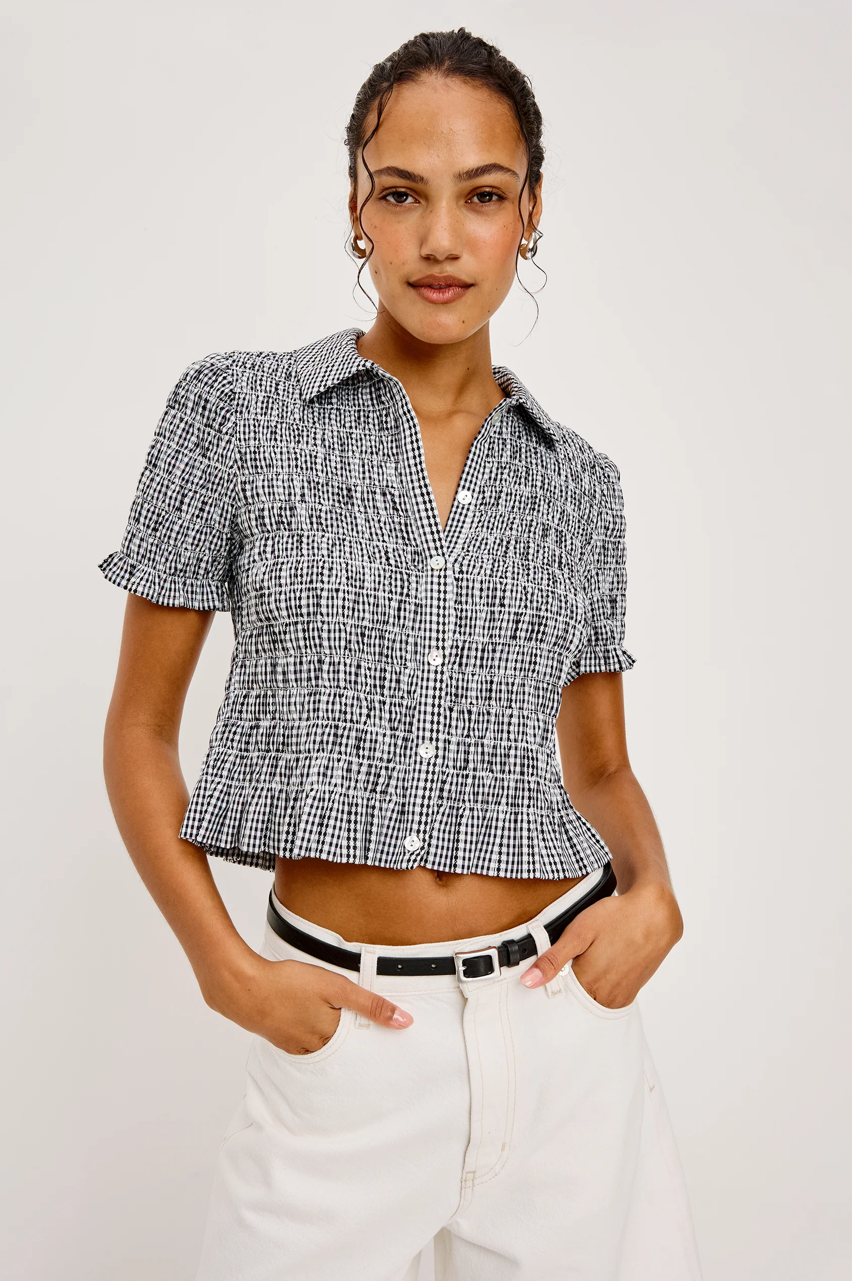 ALTON TOP - Blouses - Sassanova