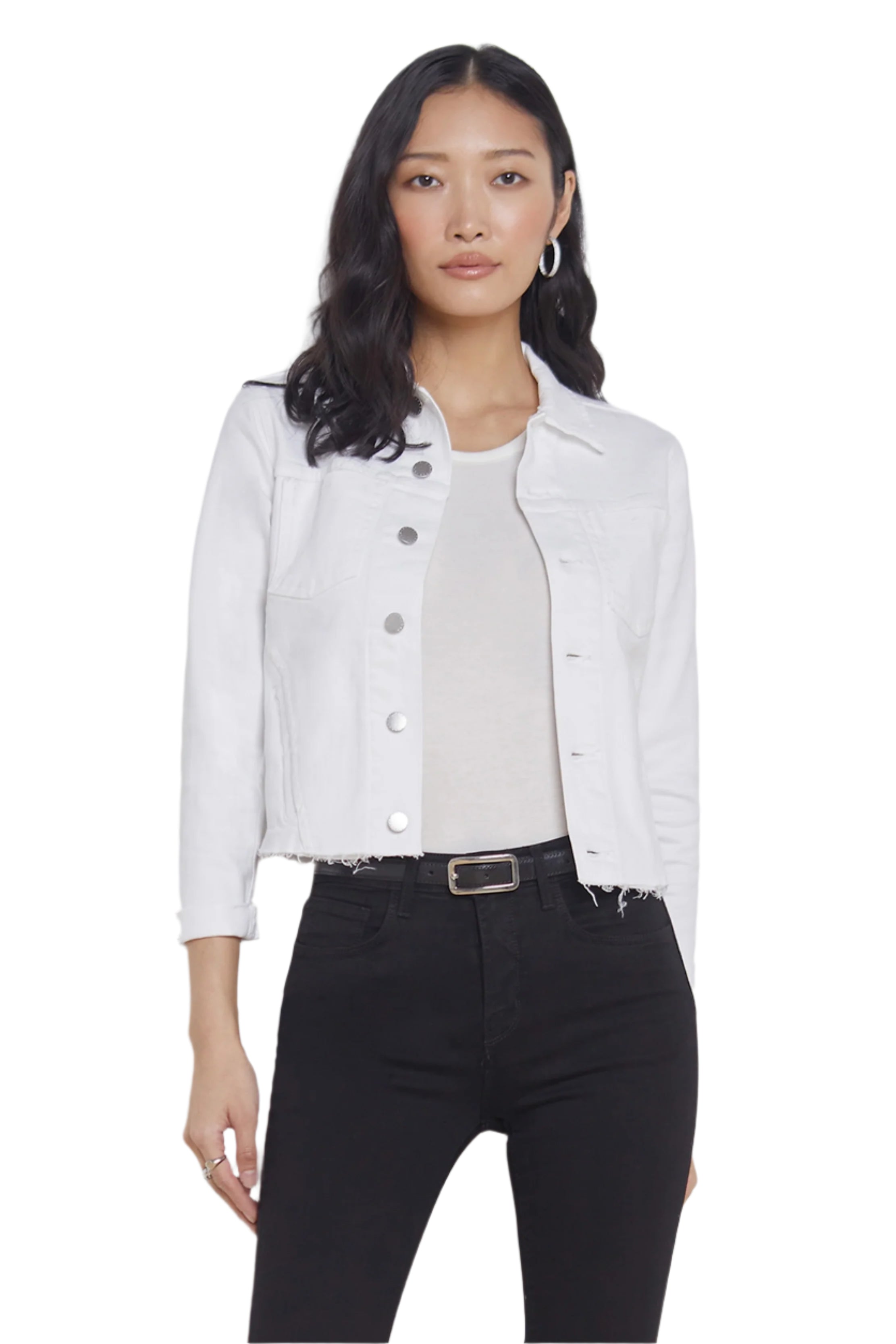 JANELLE SLIM RAW JACKET- BLANC
sassanova