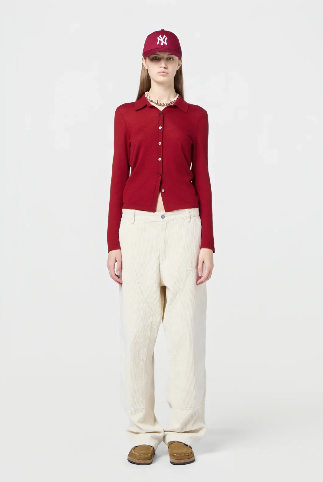 ELLE CASHMERE SHIRT - Sweaters - Sassanova